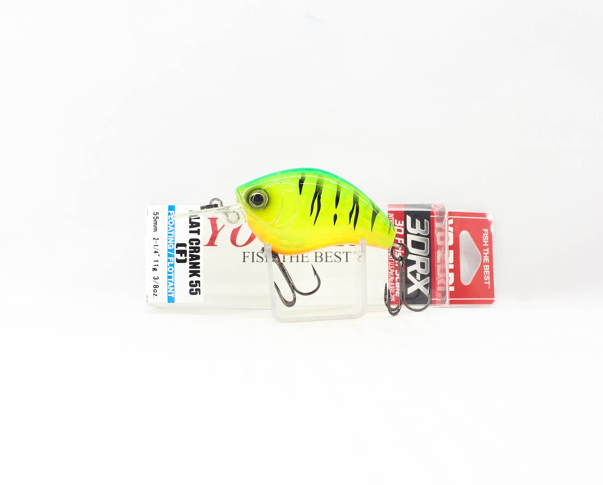Yo Zuri 3DR-X Flat Crank 55F Floating Lure R1443-FT (8558)