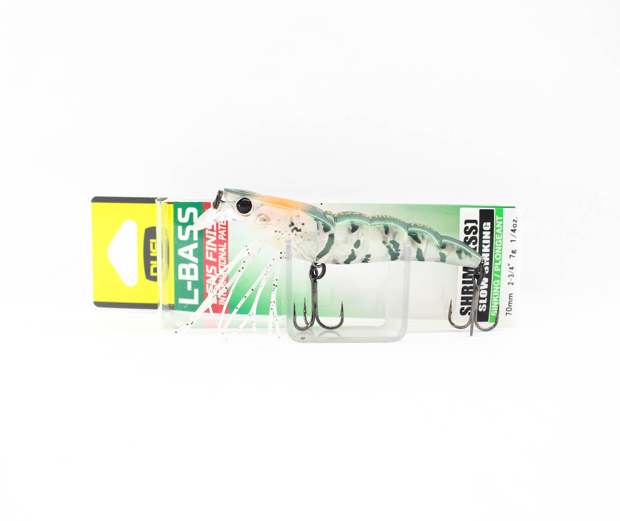 Yo Zuri Duel L Bass Shrimp 70SS Sinking Lure F1221-MEB (8664)