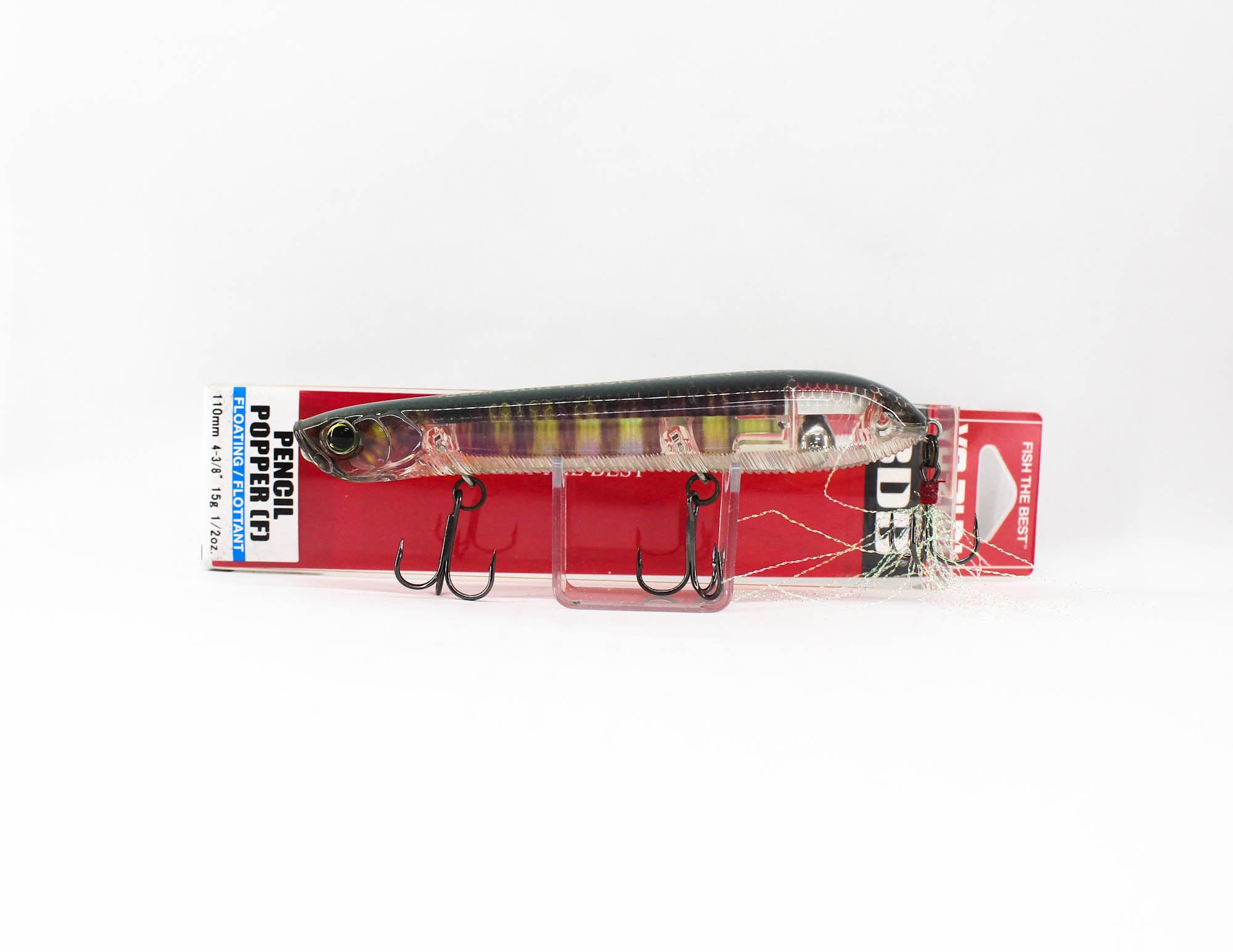 Yo Zuri Duel 3DB Pencil Popper 110F Floating Lure R1444-RBG (8831)