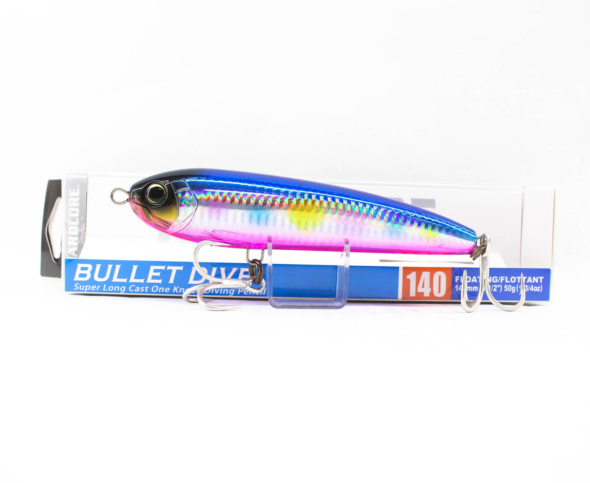 Yo Zuri Duel Hardcore Bullet Dive 140 mm Floating Lure F1222-HBPC (8879)