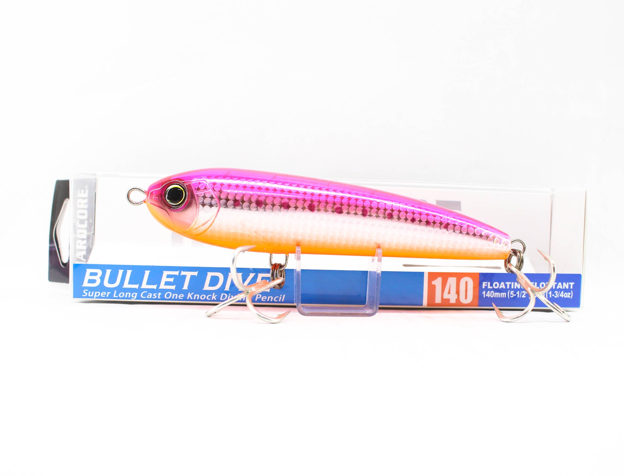 Yo Zuri Duel Hardcore Bullet Dive 140 mm Floating Lure F1222-HPI (8916)