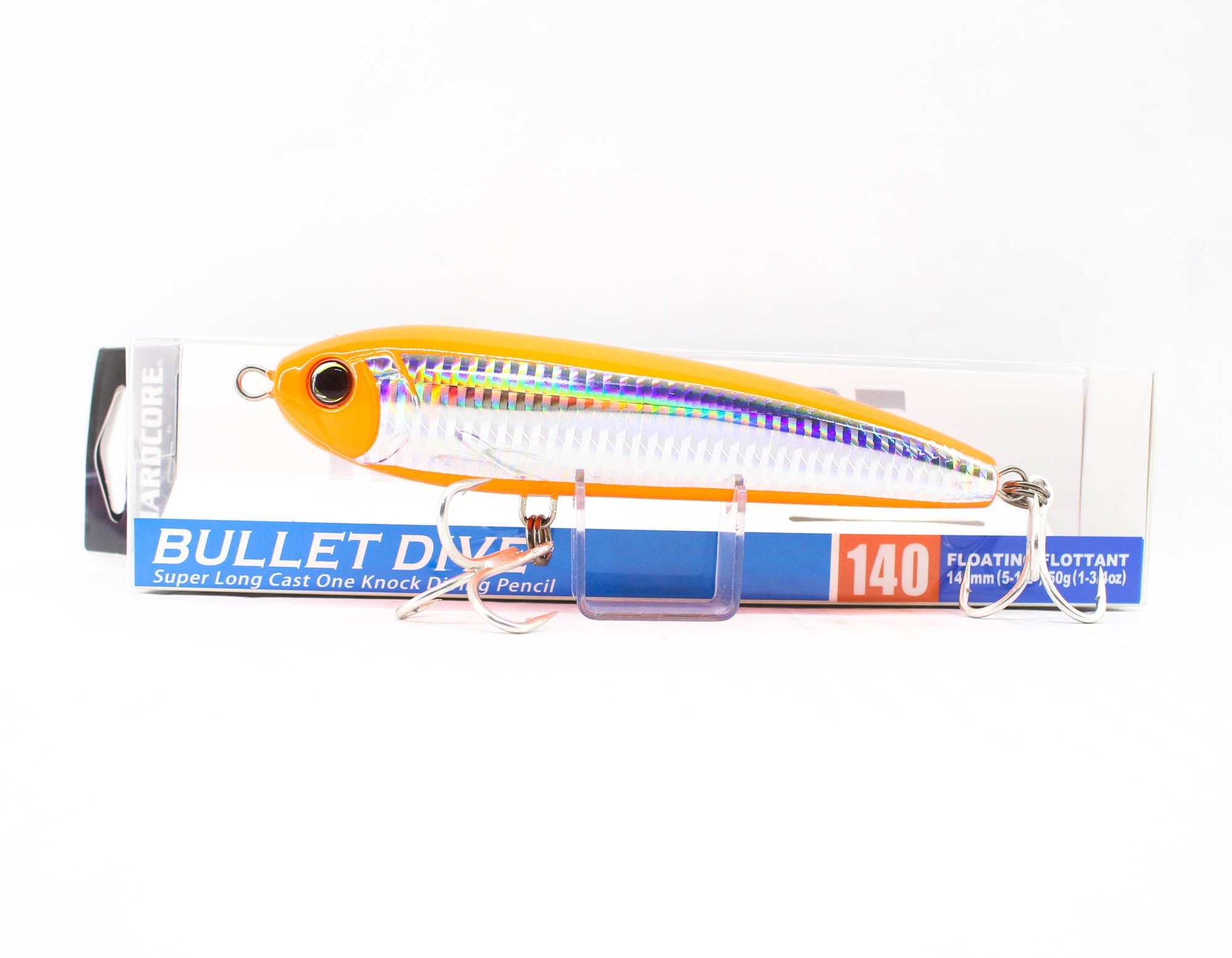 Yo Zuri Duel Hardcore Bullet Dive 140 mm Floating Lure F1222-HSO (8930)