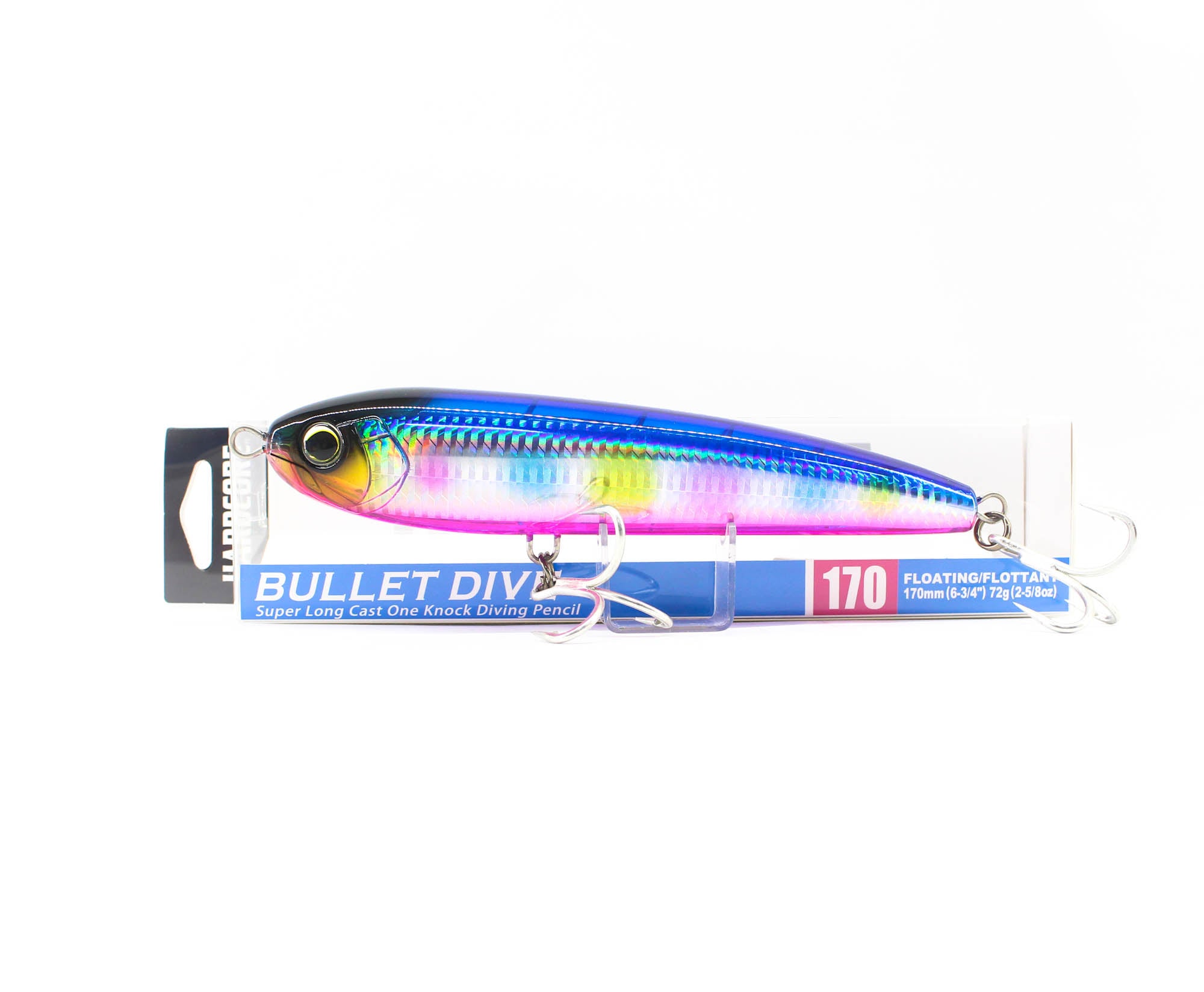 Yo Zuri Duel Hardcore Bullet Dive 170 mm Floating Lure F1223-HBPC (8978)