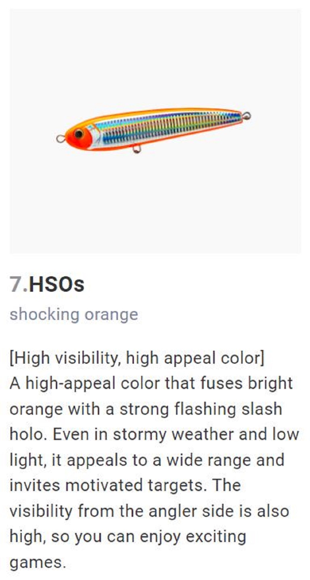 Yo Zuri Duel Hardcore Bullet Dive 170 mm Floating Lure F1223-HSO (9036)