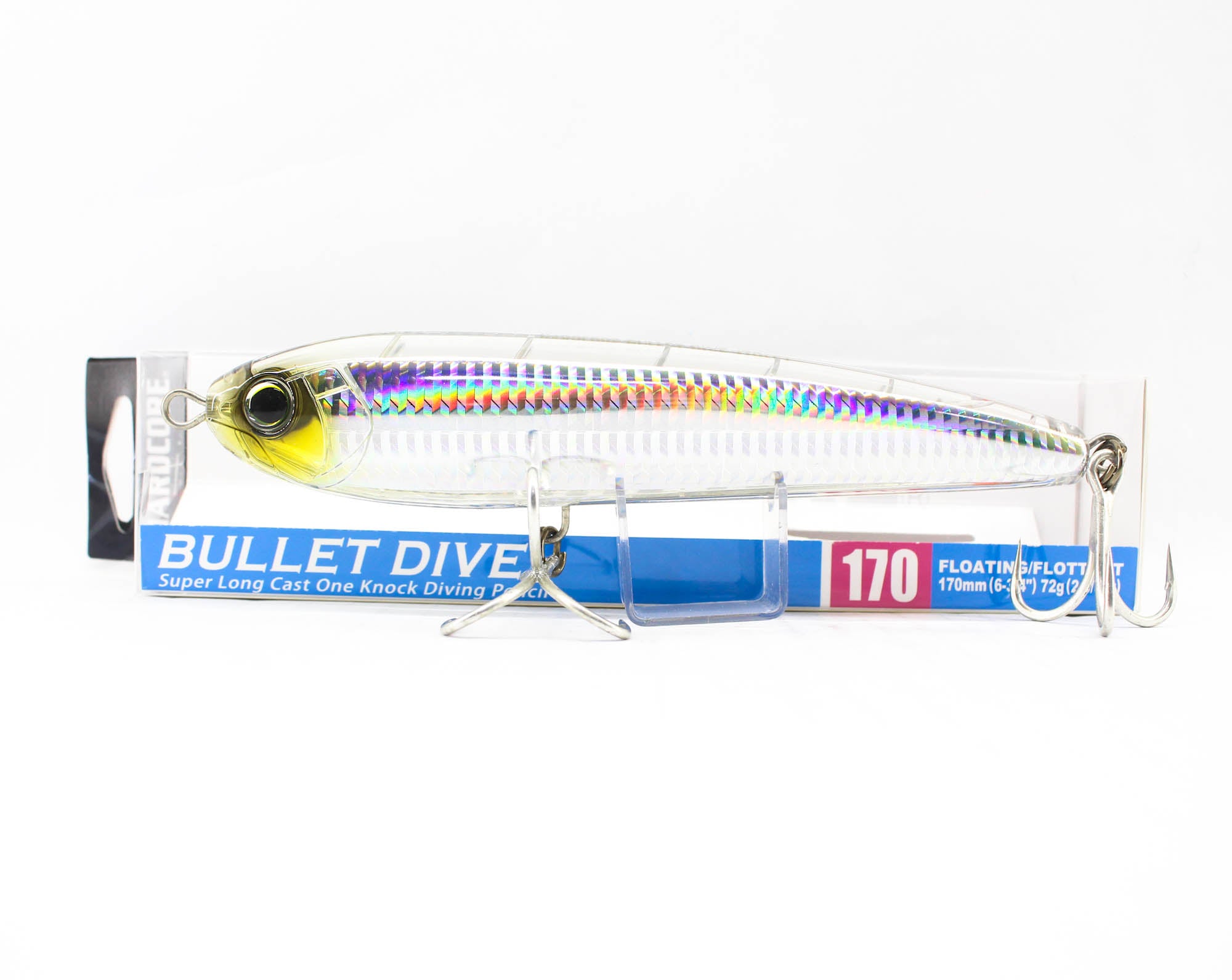 Yo Zuri Duel Hardcore Bullet Dive 170 mm Floating Lure F1223-HTMF (9050)