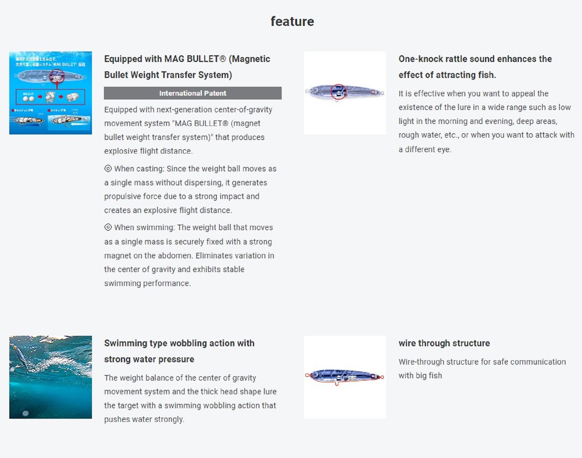 Yo Zuri Duel Hardcore Bullet Dive 170 mm Floating Lure F1223-TM (9067)