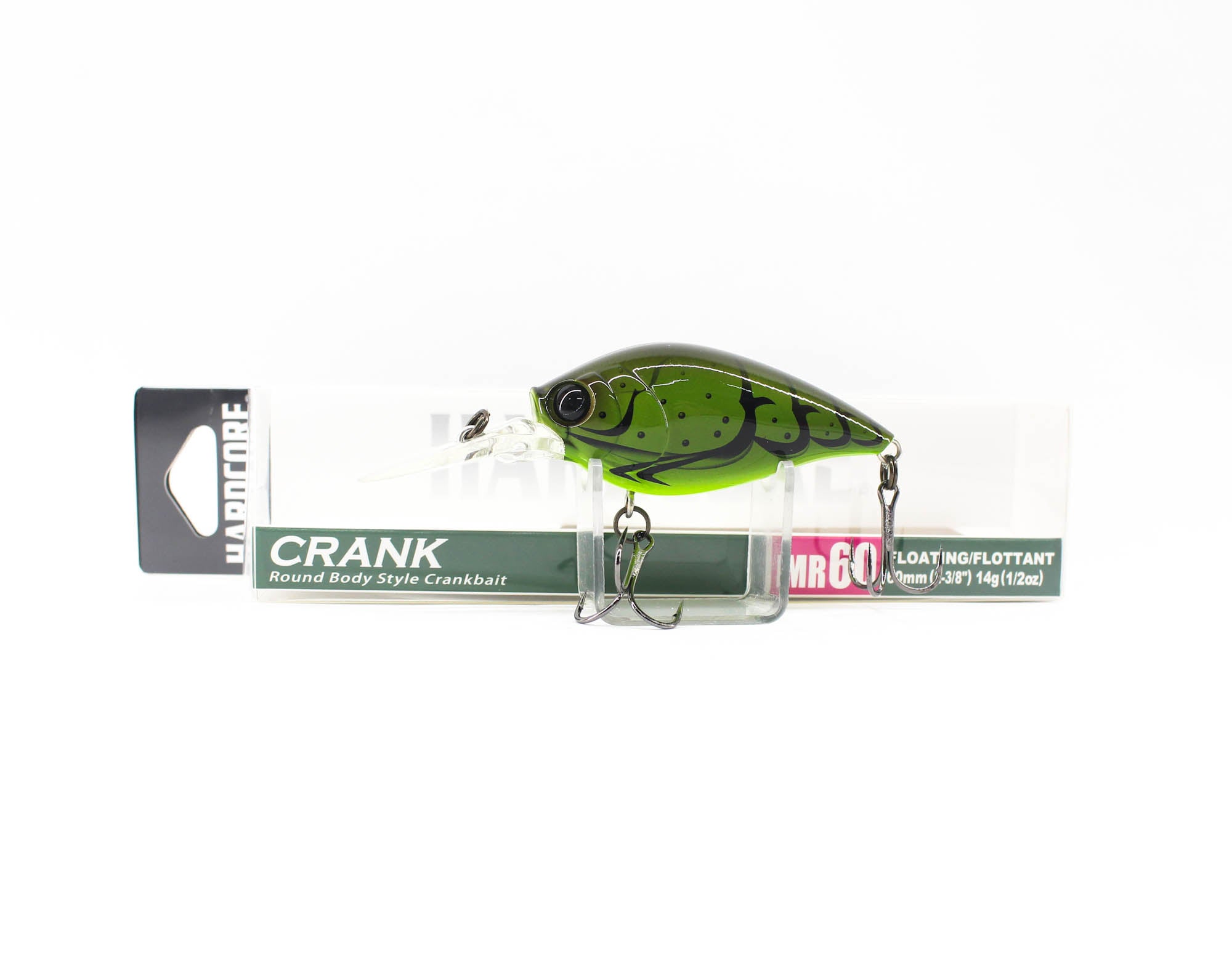 Yo Zuri Duel Hardcore Crank MR 60F Floating Lure R1364-GCF (9944)