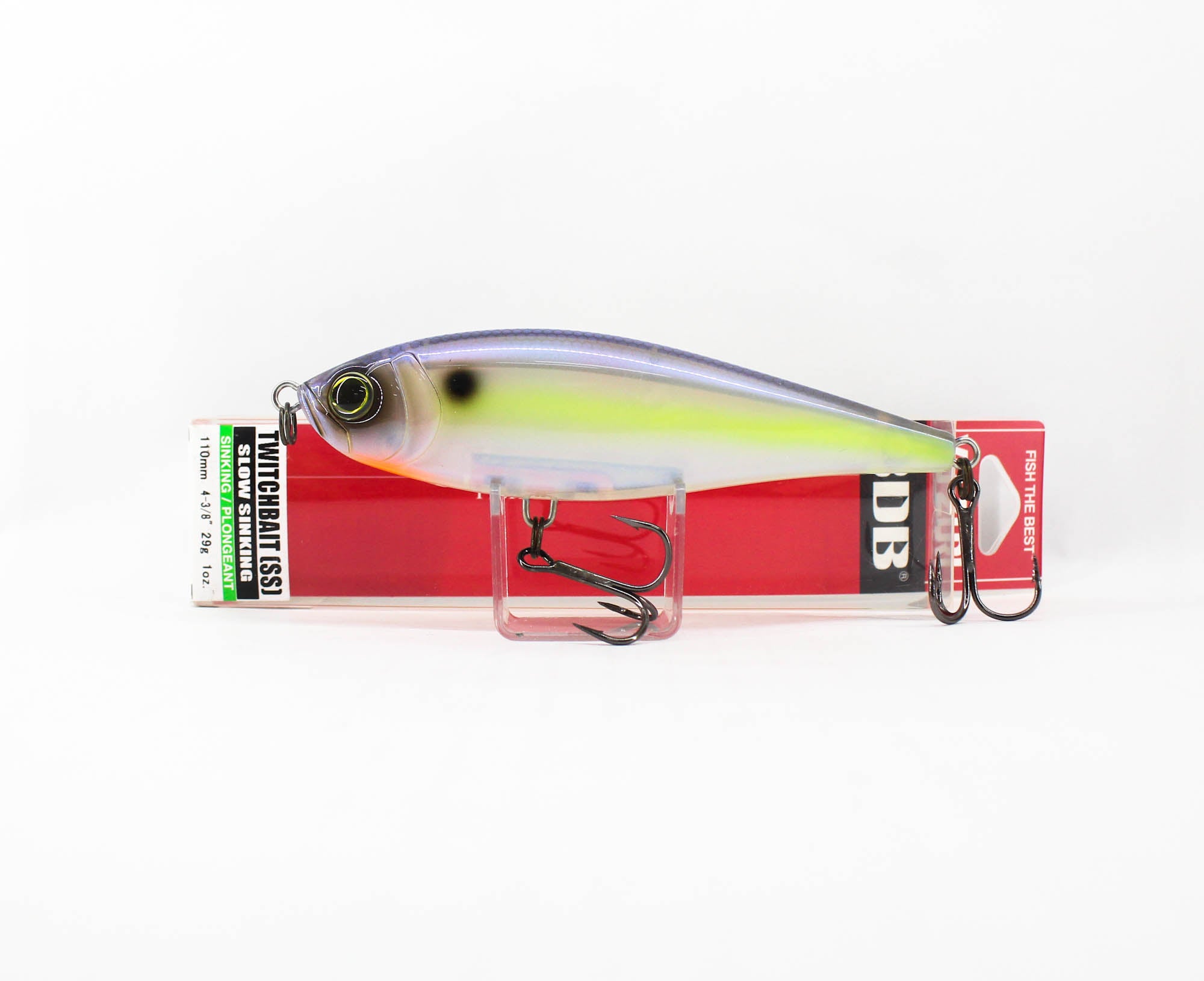 Yo Zuri Duel 3DB Twitchbait SS 110 mm Sinking Lure R1448-GSSH (0230)