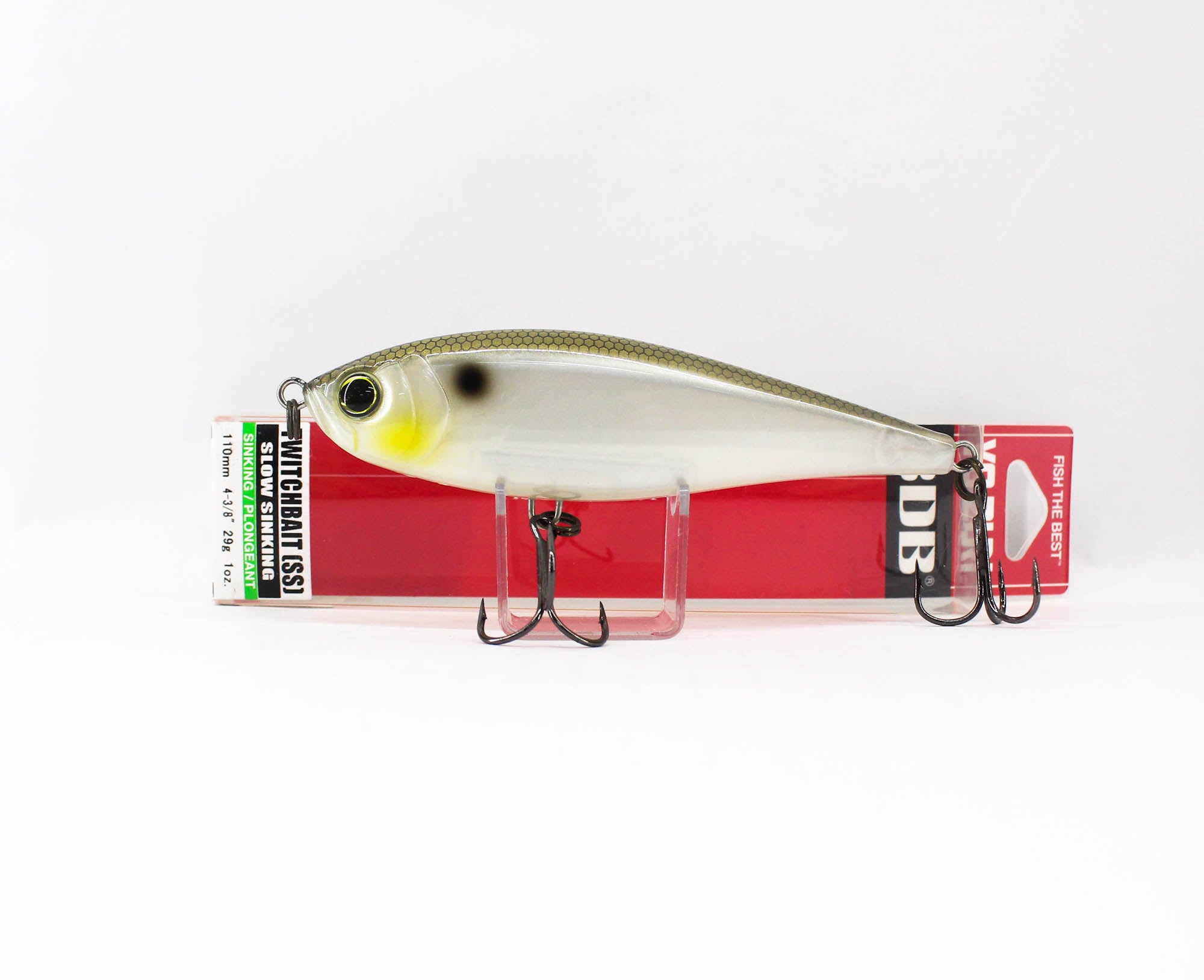 Yo Zuri Duel 3DB Twitchbait SS 110 mm Sinking Lure R1448-GZSH (0247)
