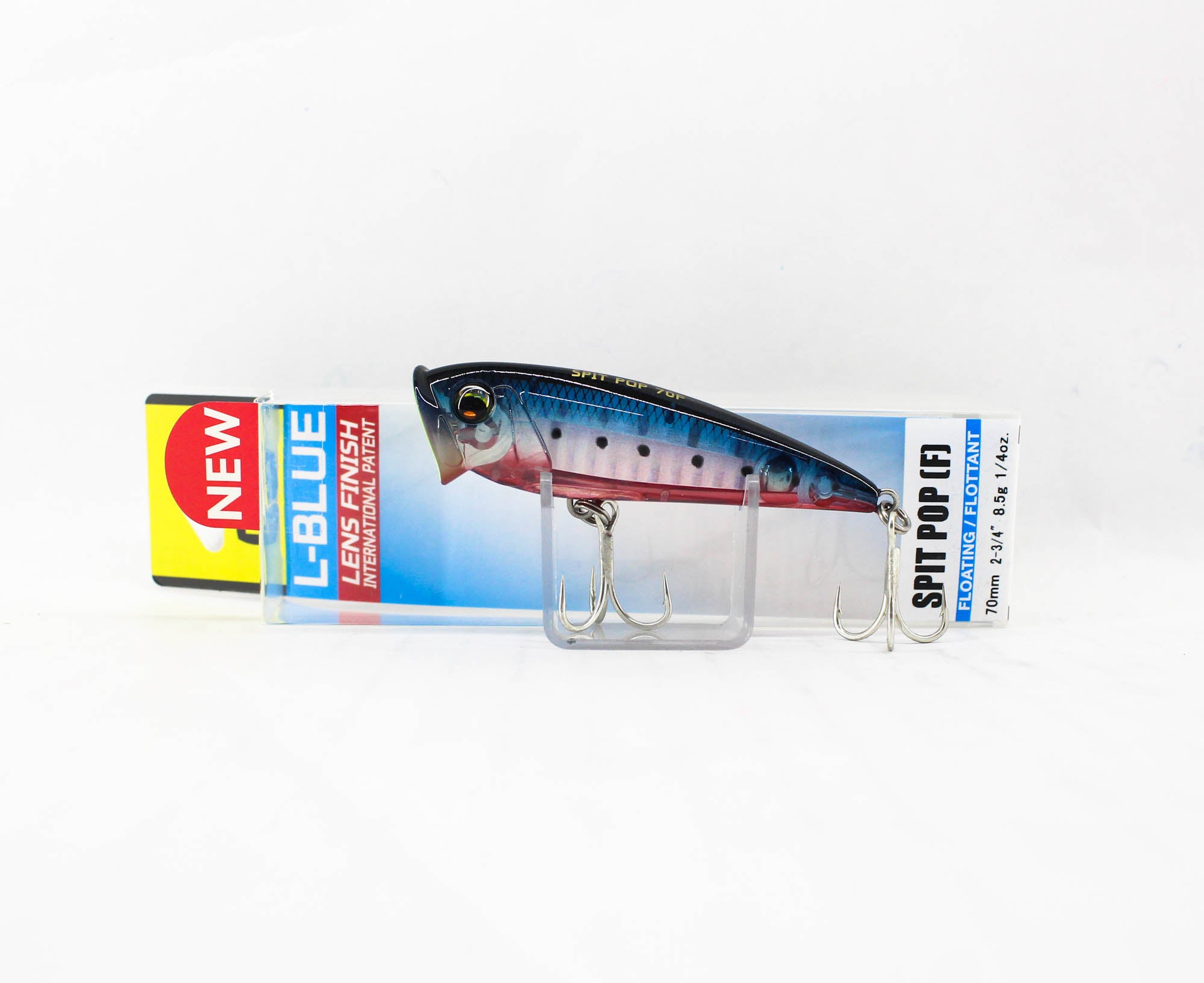 Yo Zuri Duel L Blue Spit Pop 70F Floating Lure F1224-HRI (0551)
