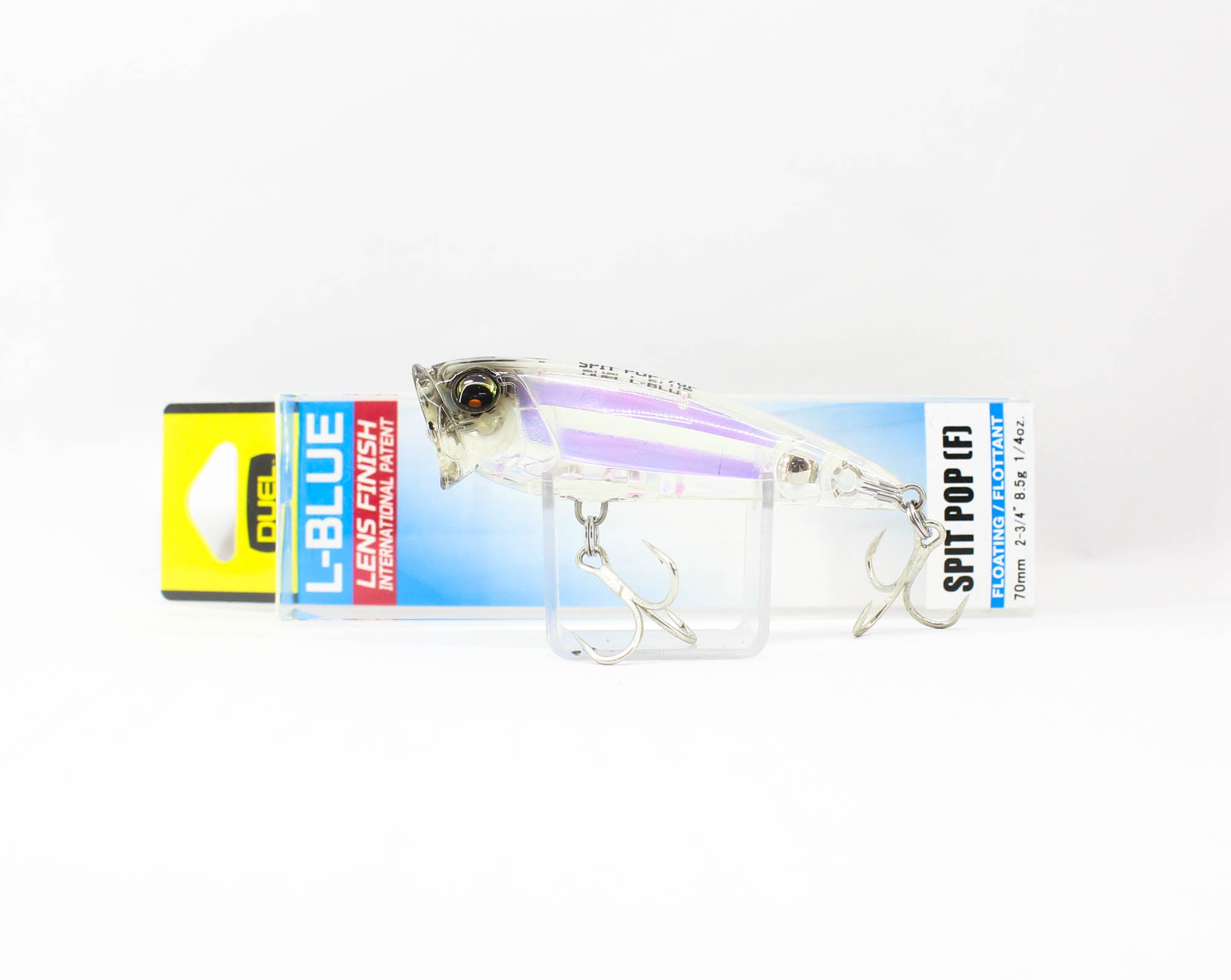 Yo Zuri Duel L Blue Spit Pop 70F Floating Lure F1224-TM (0568)