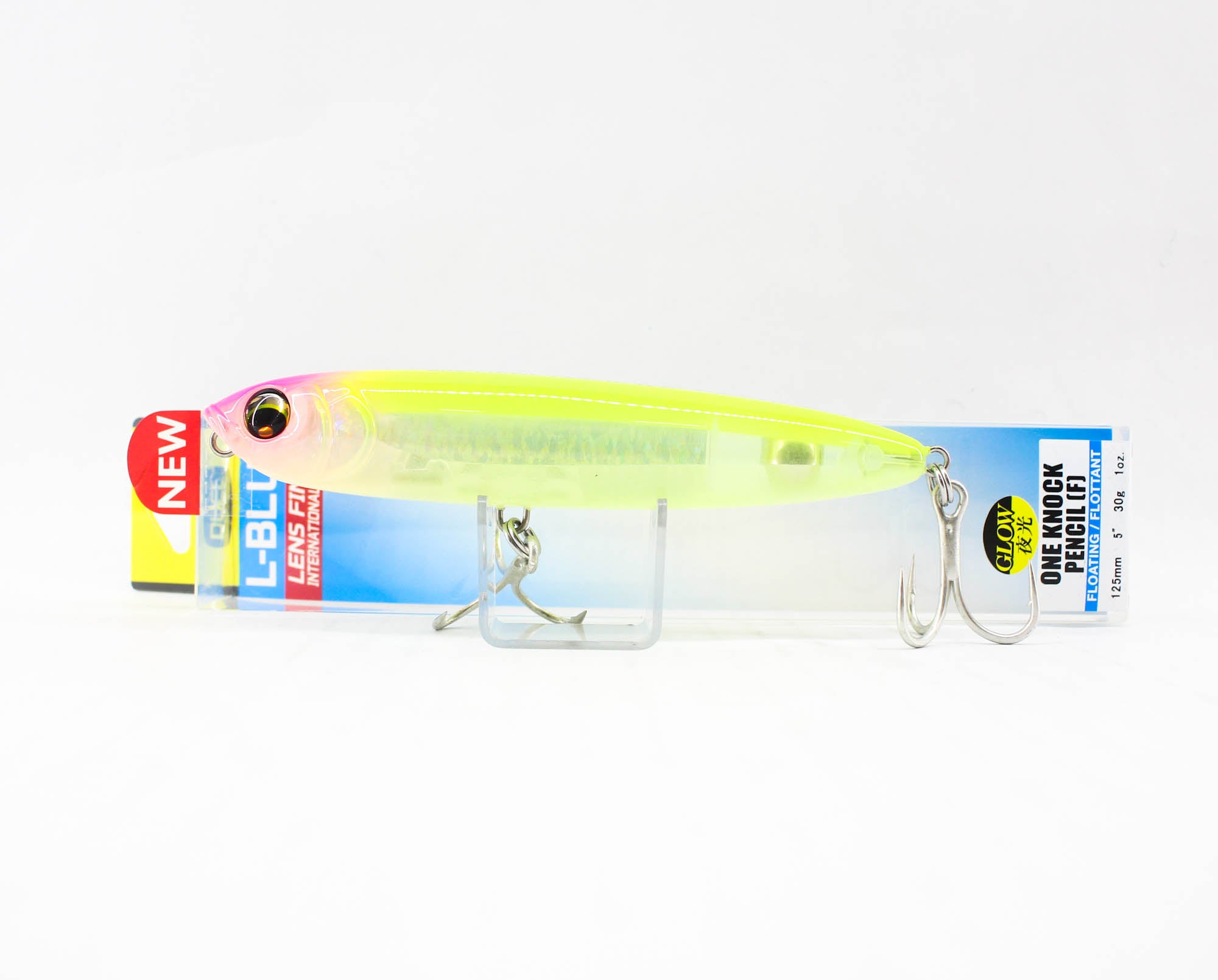 Yo Zuri Duel L Blue One Knock Pencil 125F Floating Lure F1227-HLCL (0766)