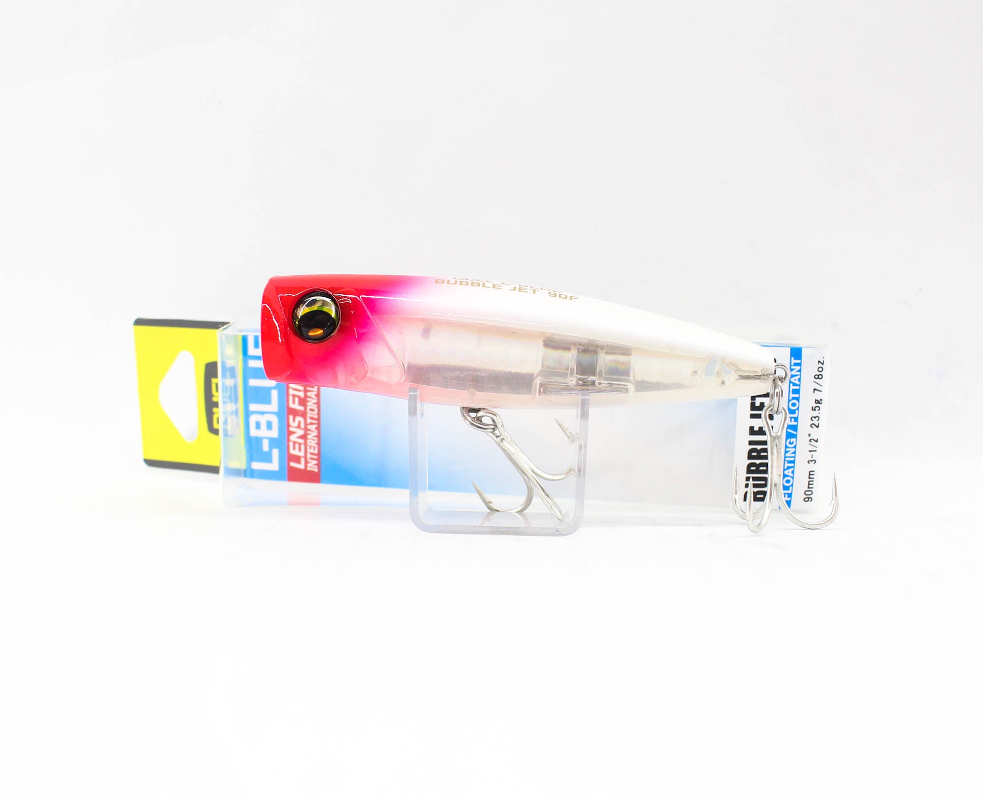 Yo Zuri Duel L Blue Bubble Jet 90F Floating Lure F1228-HRH (0865)