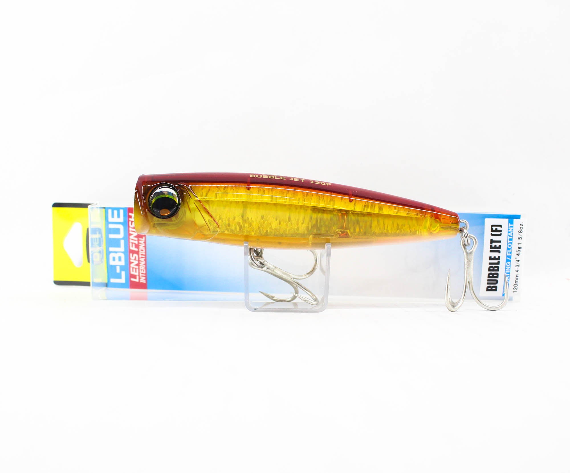 Yo Zuri Duel L Blue Bubble Jet 120F Floating Lure F1229-HGR (0896)