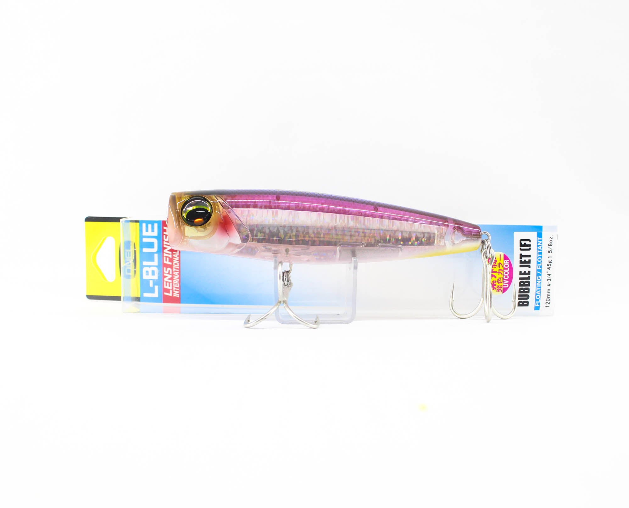 Yo Zuri Duel L Blue Bubble Jet 120F Floating Lure F1229-HKVK (0919)