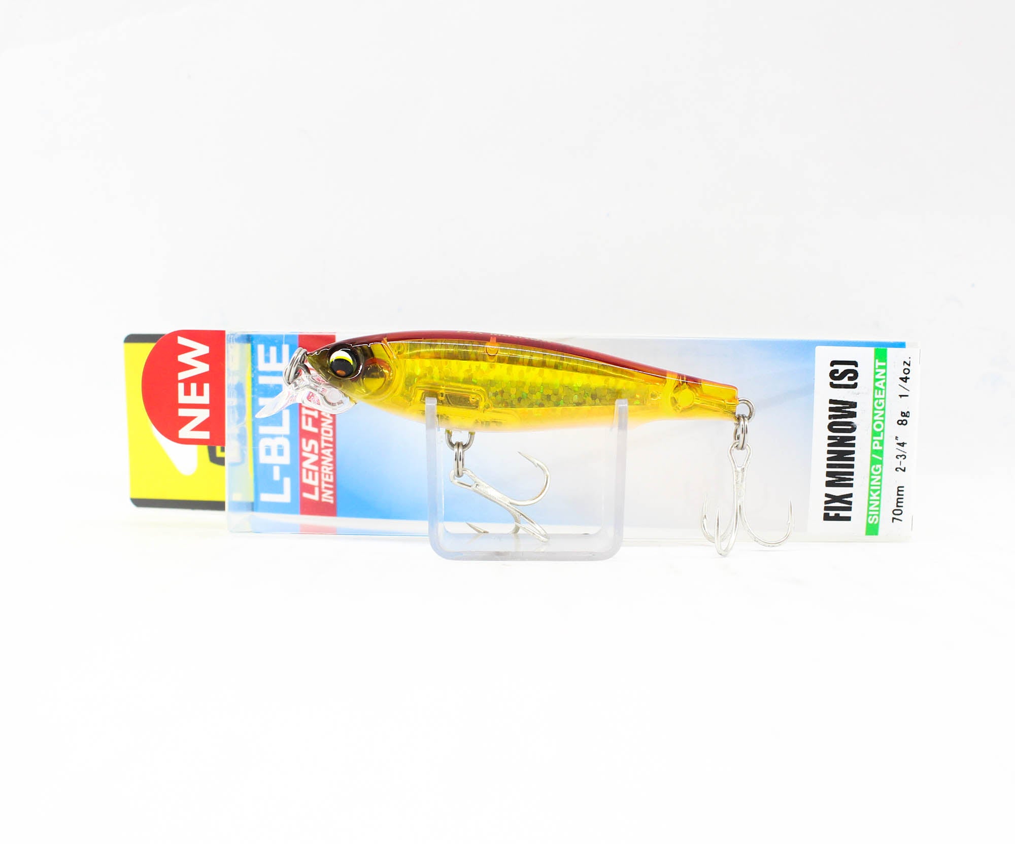 Yo Zuri Duel L Blue Fix Minnow 70S Sinking Lure F1231-HGR (1053)