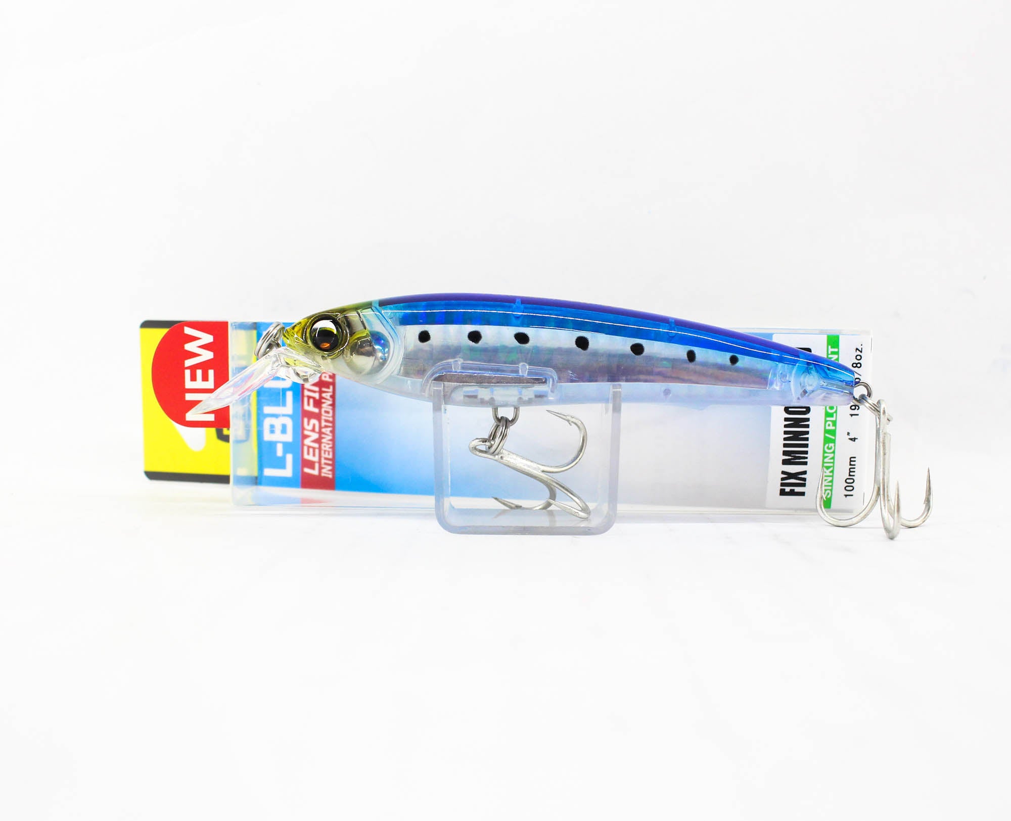 Yo Zuri Duel L Blue Fix Minnow 100S Sinking Lure F1232-HIW (1145)