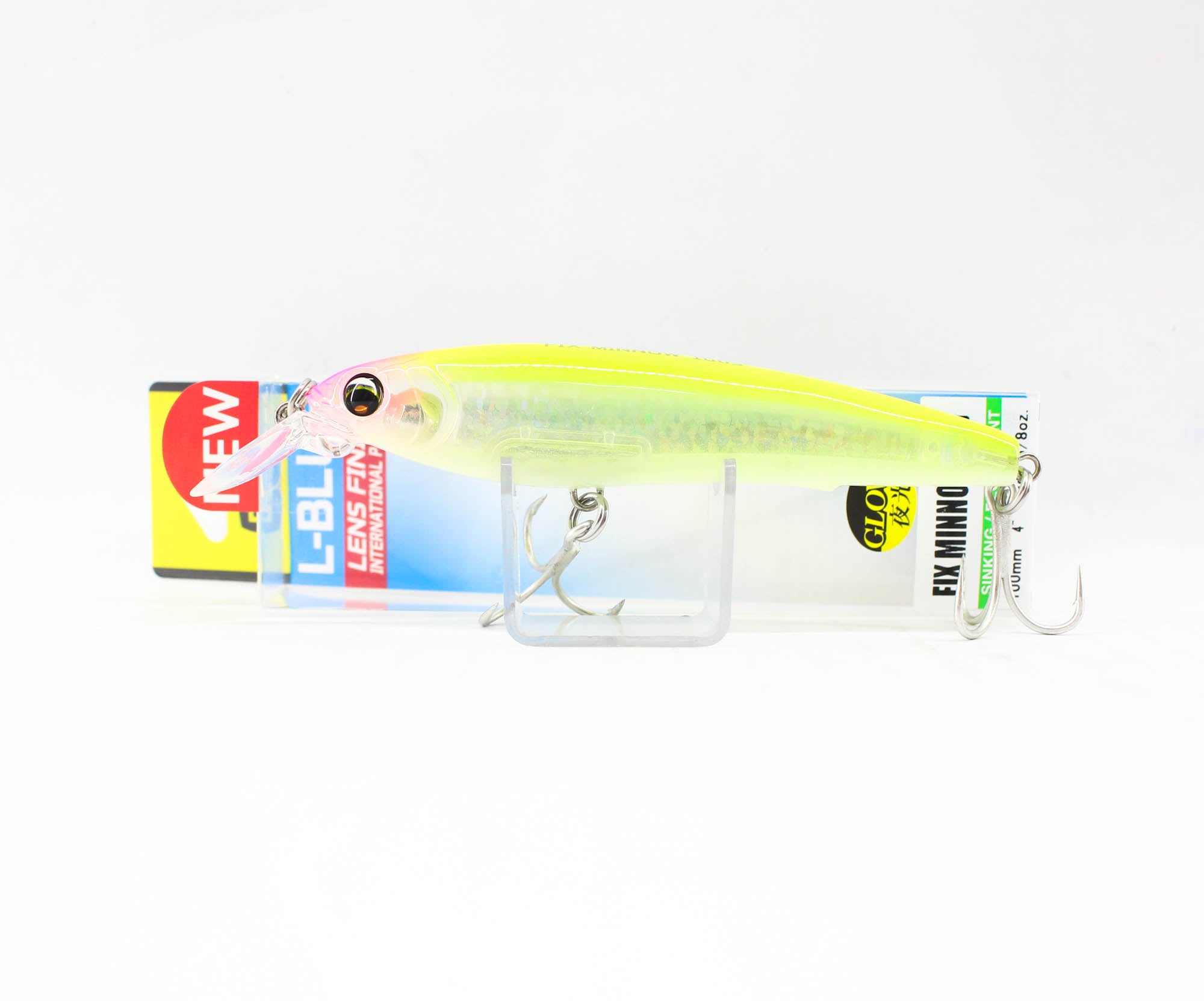 Yo Zuri Duel L Blue Fix Minnow 100S Sinking Lure F1232-HLCL (1169)
