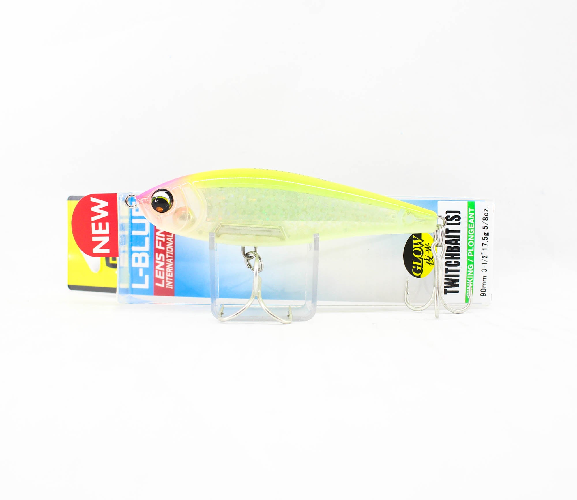 Yo Zuri Duel L Blue Twitchbait 90S Sinking Lure F1234-HLCL (1329)