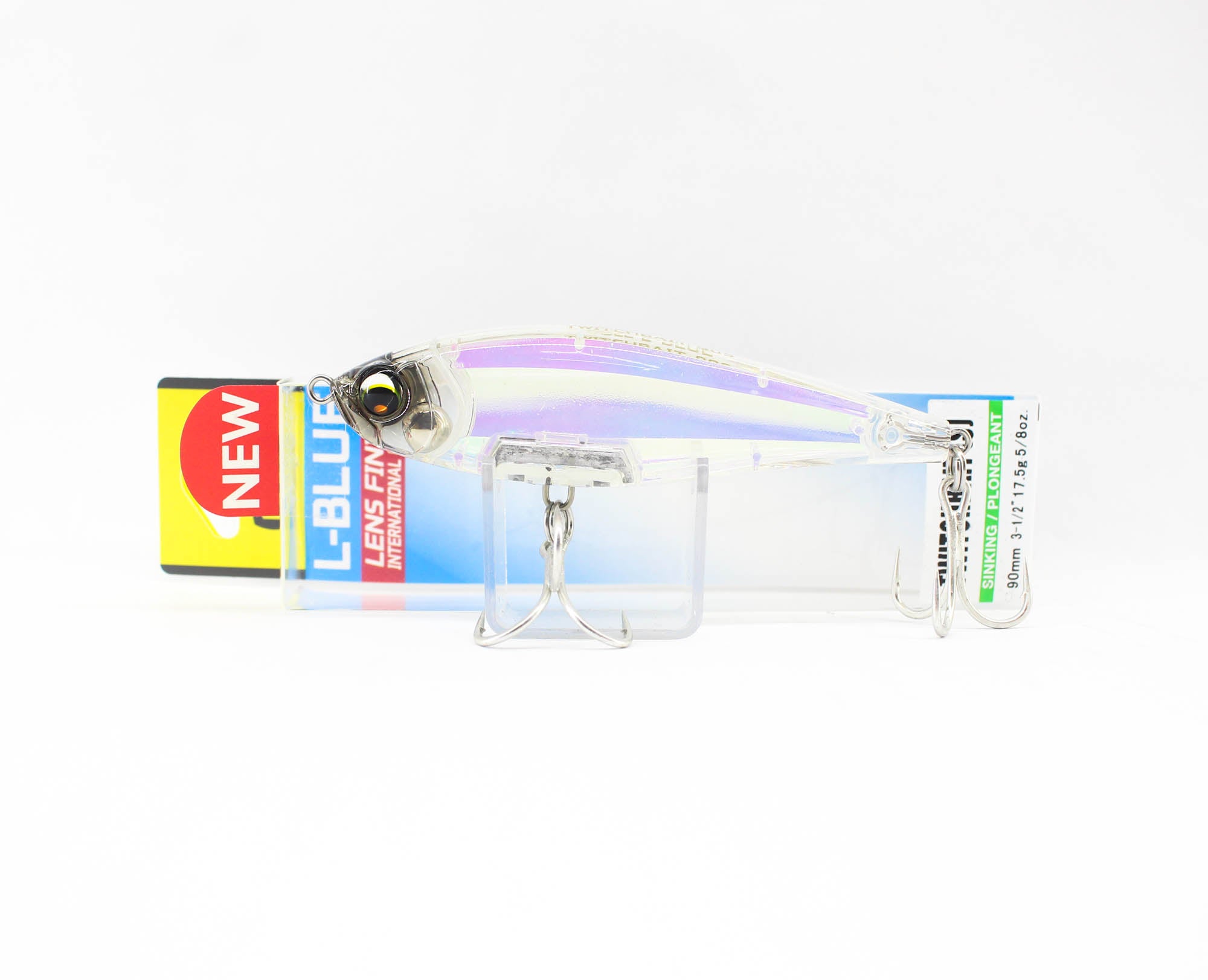 Yo Zuri Duel L Blue Twitchbait 90S Sinking Lure F1234-TM (1367)