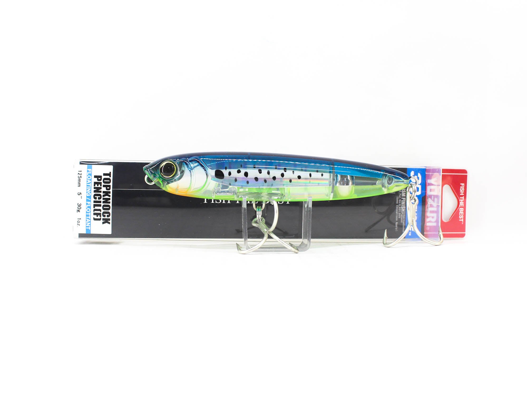 Yo Zuri Duel 3D Inshore Topknock Pencil 125 Floating Lure R1369-MDG (1978)