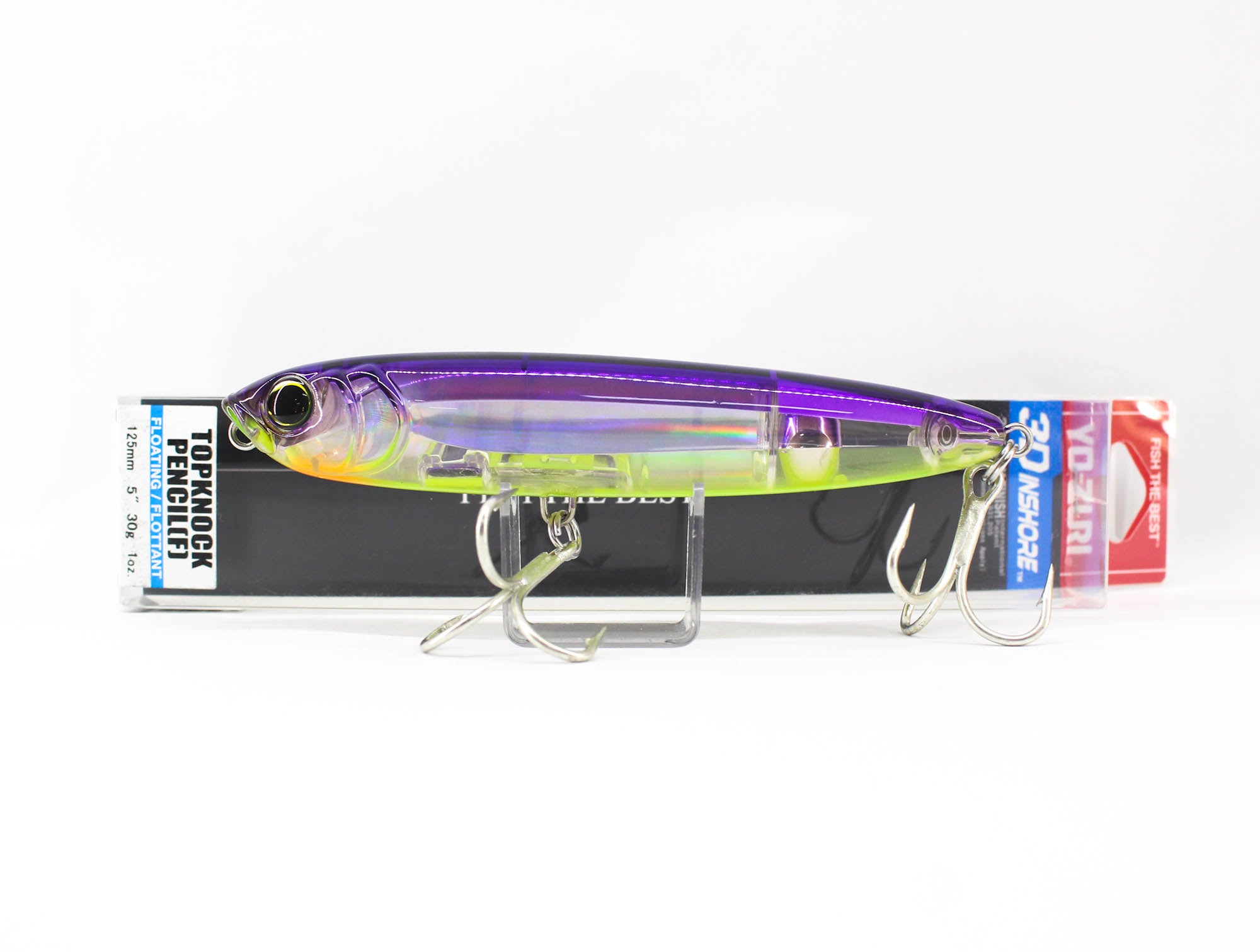 Yo Zuri Duel 3D Inshore Topknock Pencil 125F Floating Lure R1369-V (1992)