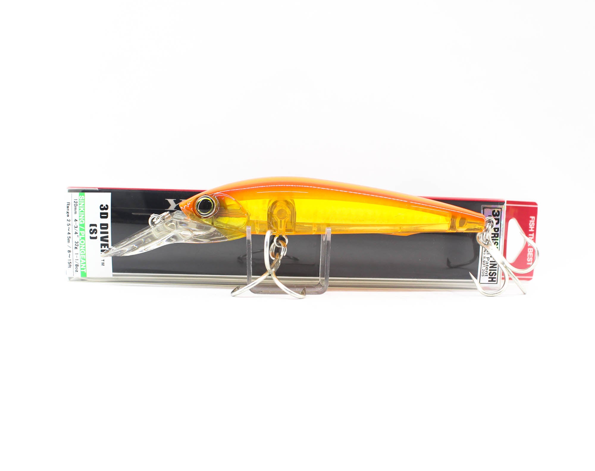 Yo Zuri Duel 3D Diver 120 Sinking Lure R1455-CPPO (2135)