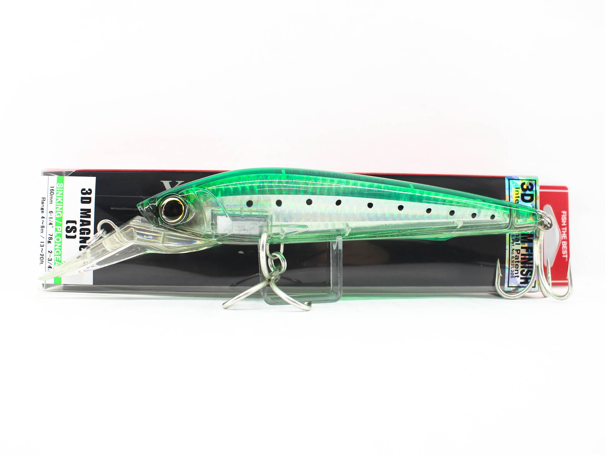 Yo Zuri 3D Magnum 160 mm Trolling Sinking Lure R1457-CPNI (2289)