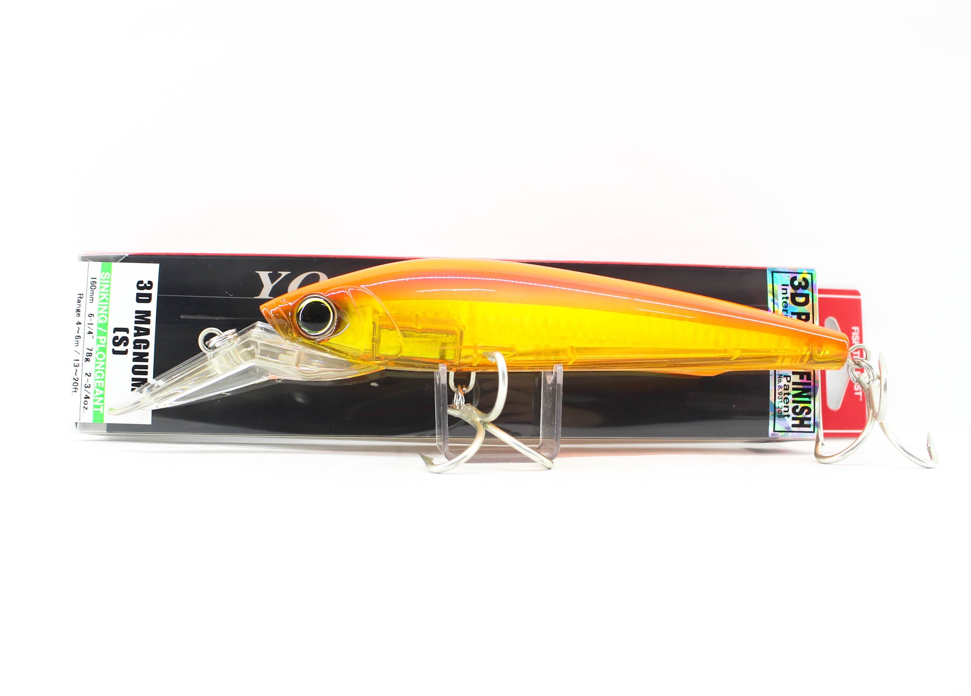 Yo Zuri 3D Magnum 160 mm Trolling Sinking Lure R1457-CPPO (2296)