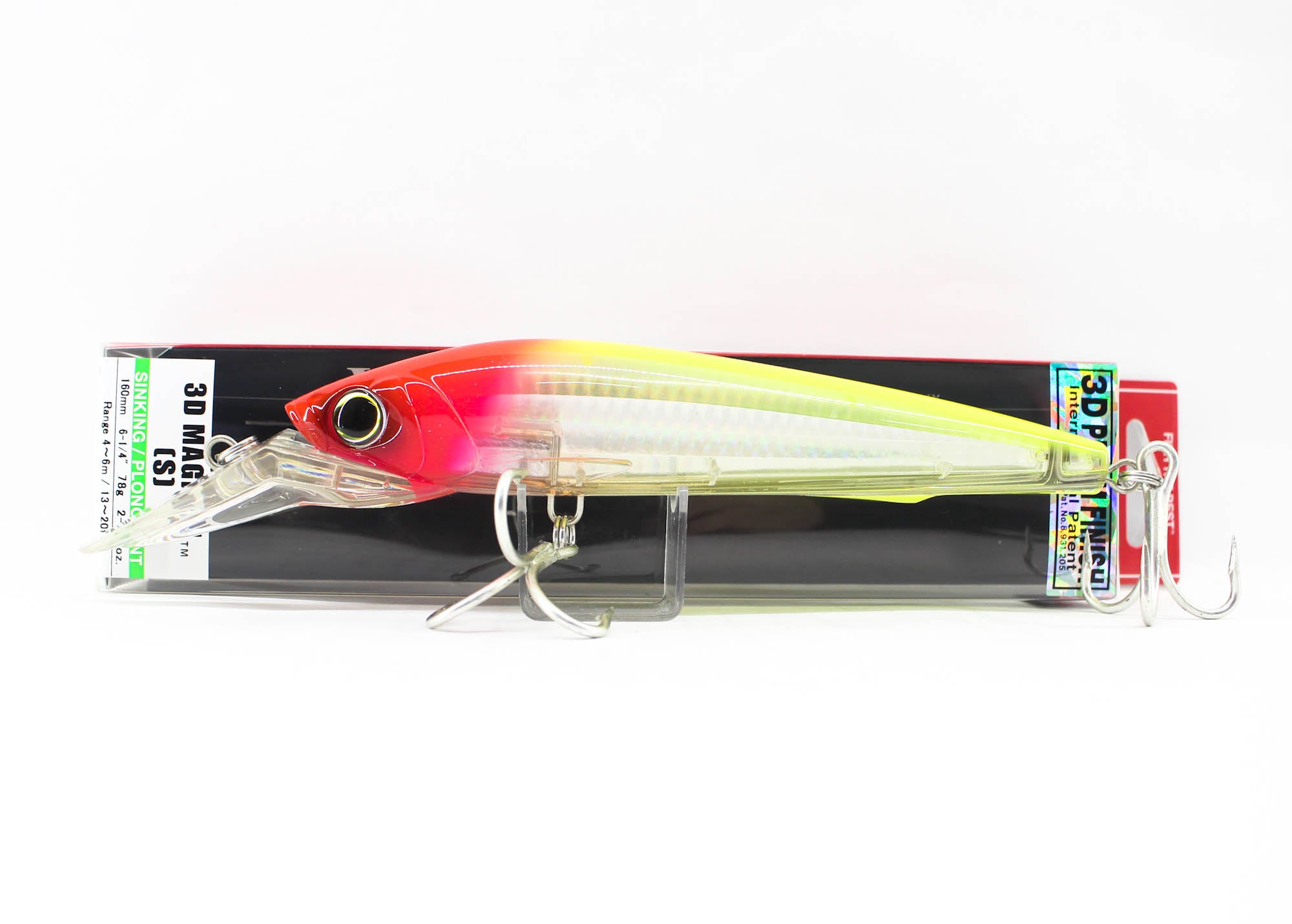 Yo Zuri 3D Magnum 160 mm Trolling Sinking Lure R1457-CPRH (2302)