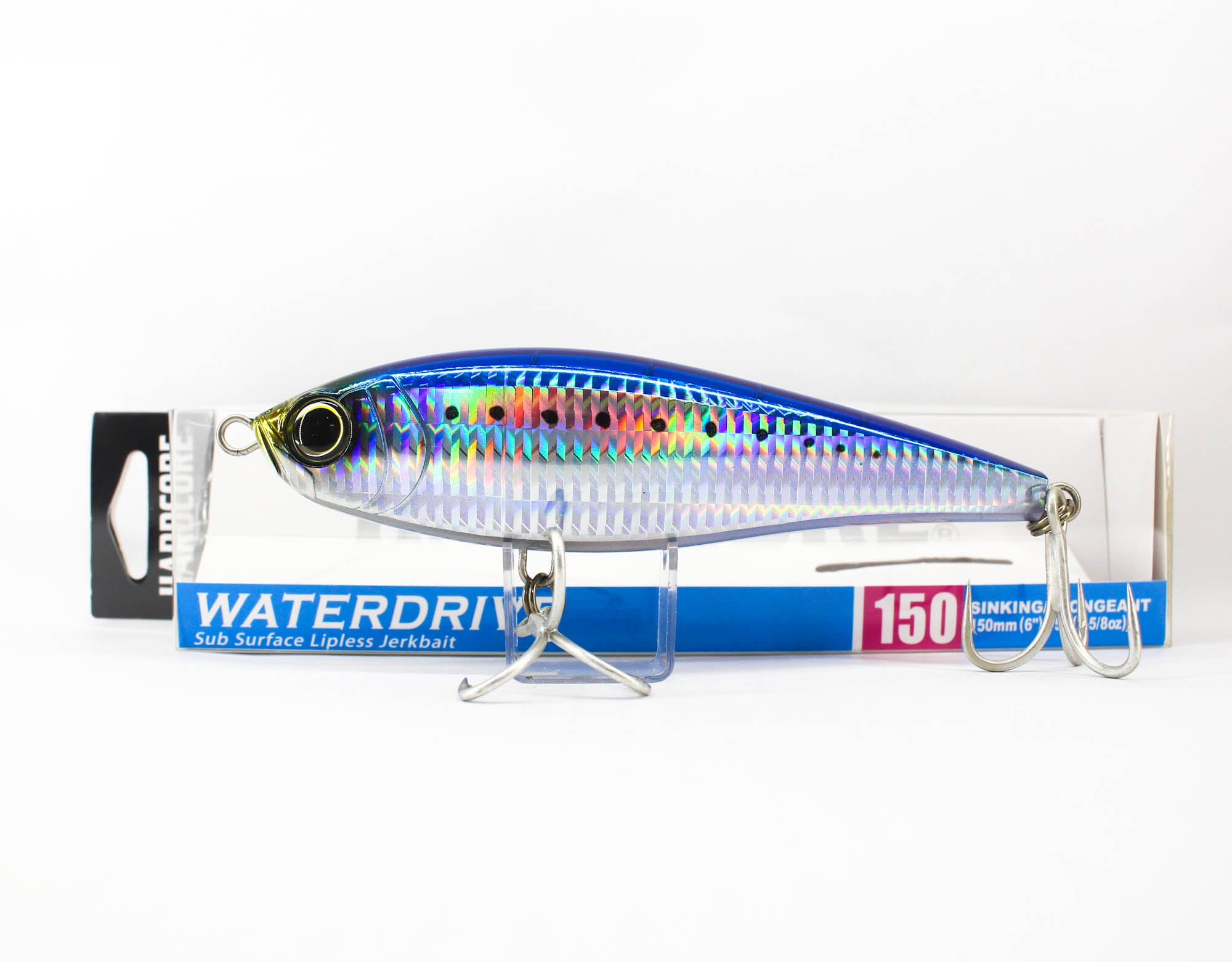 Yo Zuri Duel Hardcore Water Drive 150 mm Sinking Lure F1236-HIW (3132)