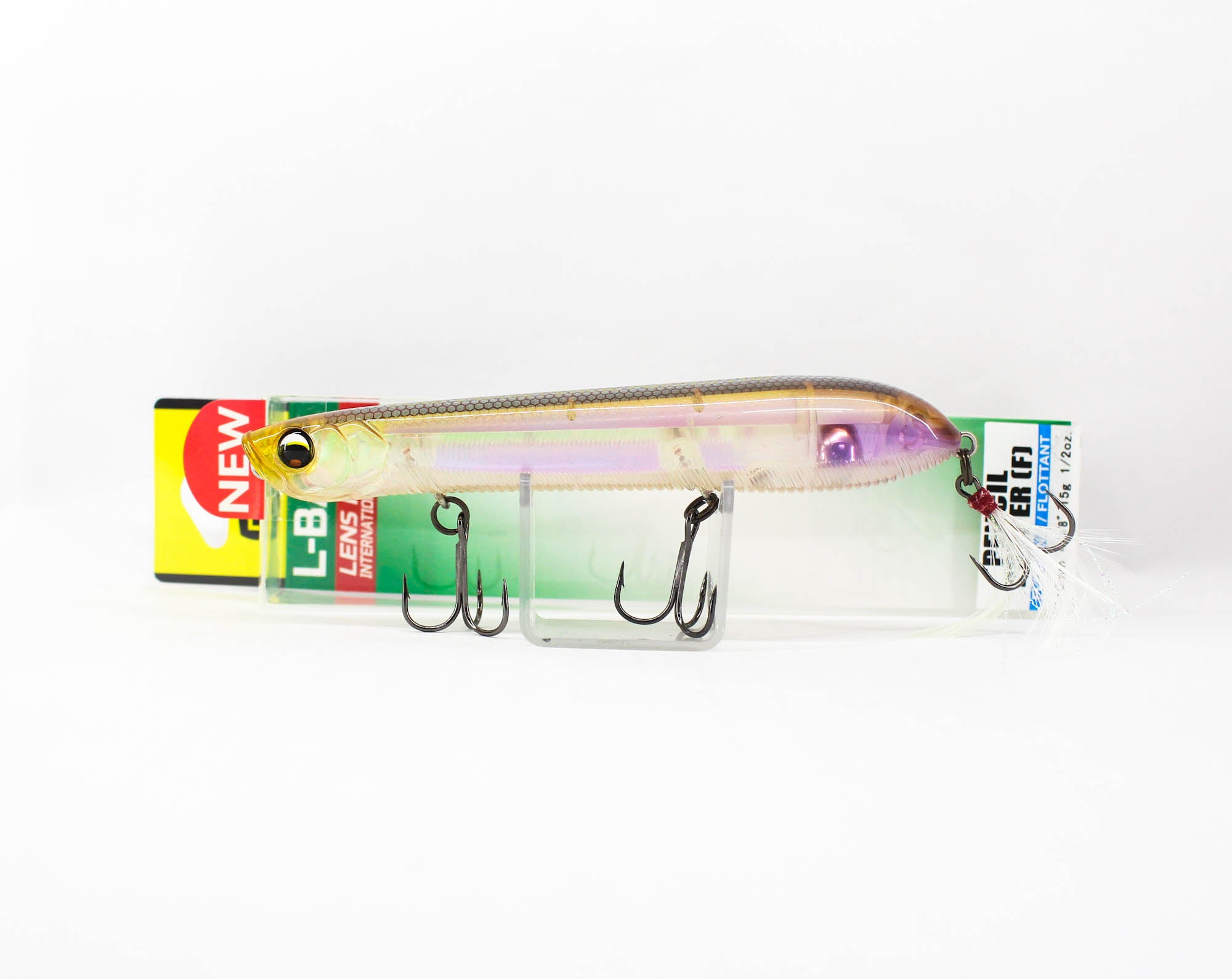 Yo Zuri Duel L Bass Pencil Popper 110F Floating Lure F1237-GSWS (4788)