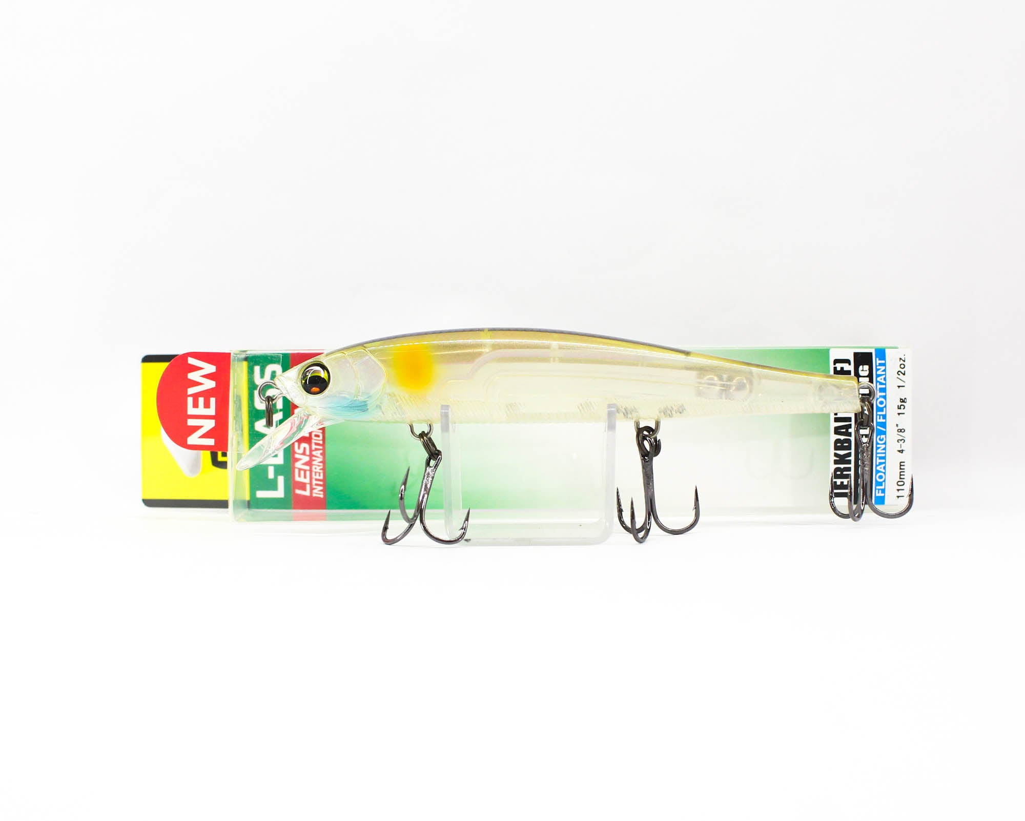 Yo Zuri Duel L Bass Jerkbait 110SF Floating Lure F1238-GSAY (4832)