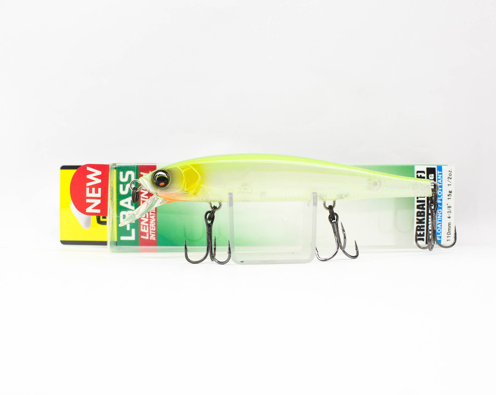 Yo Zuri Duel L Bass Jerkbait 110SF Floating Lure F1238-GSCB (4849)
