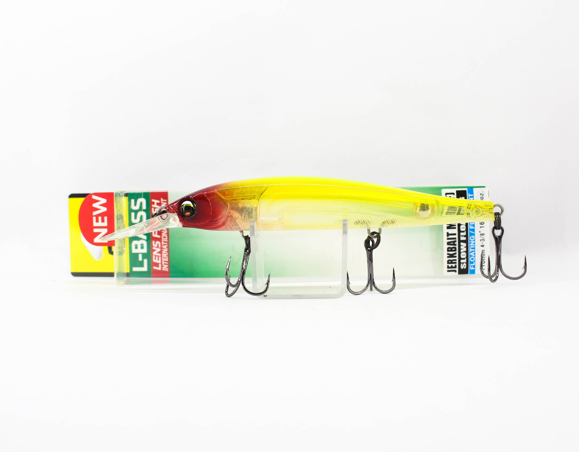 Yo Zuri Duel L Bass Jerkbait Mid 110SF Floating Lure F1239-HCR (4948)
