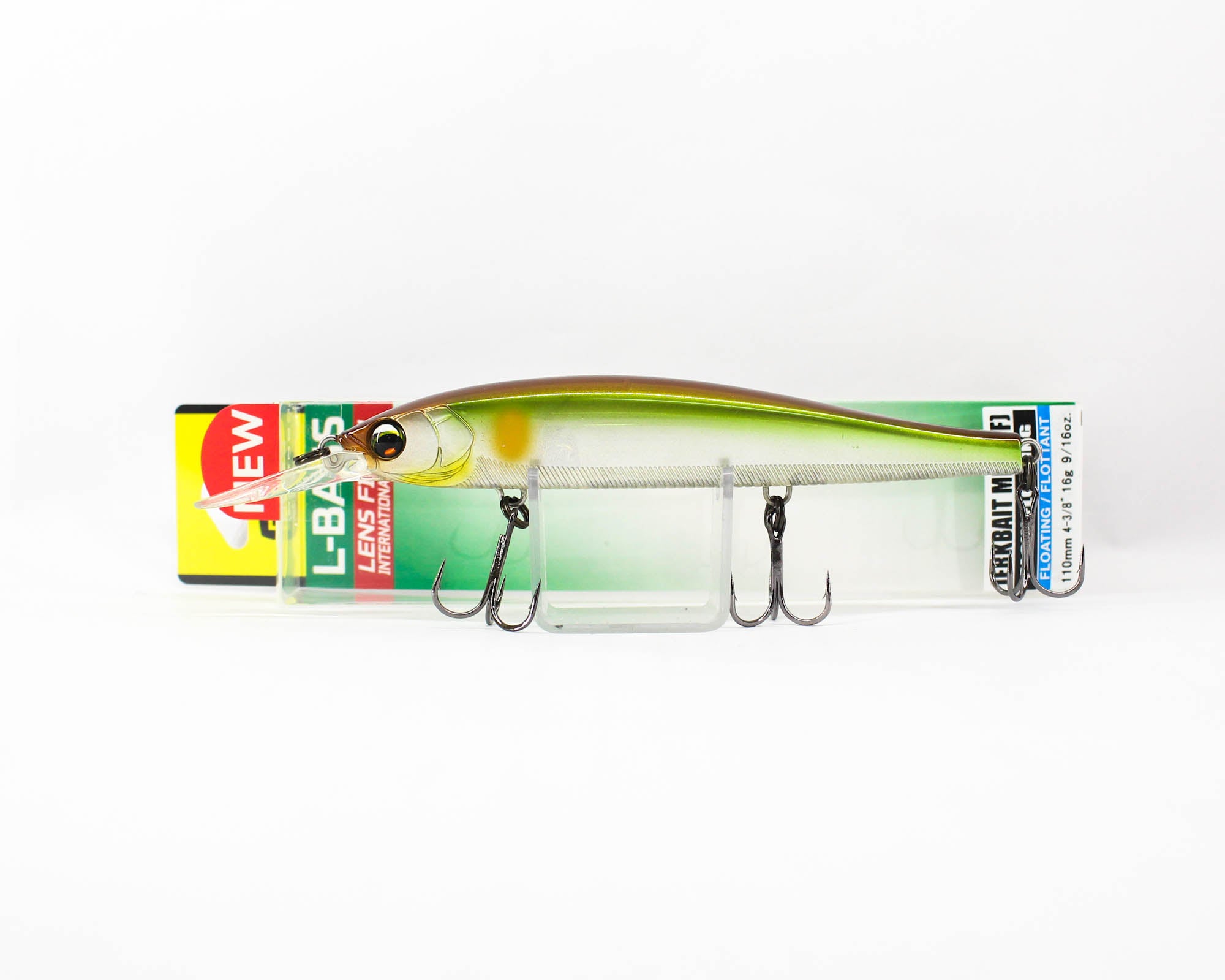 Yo Zuri Duel L Bass Jerkbait Mid 110SF Floating Lure F1239-MGSA (4979)
