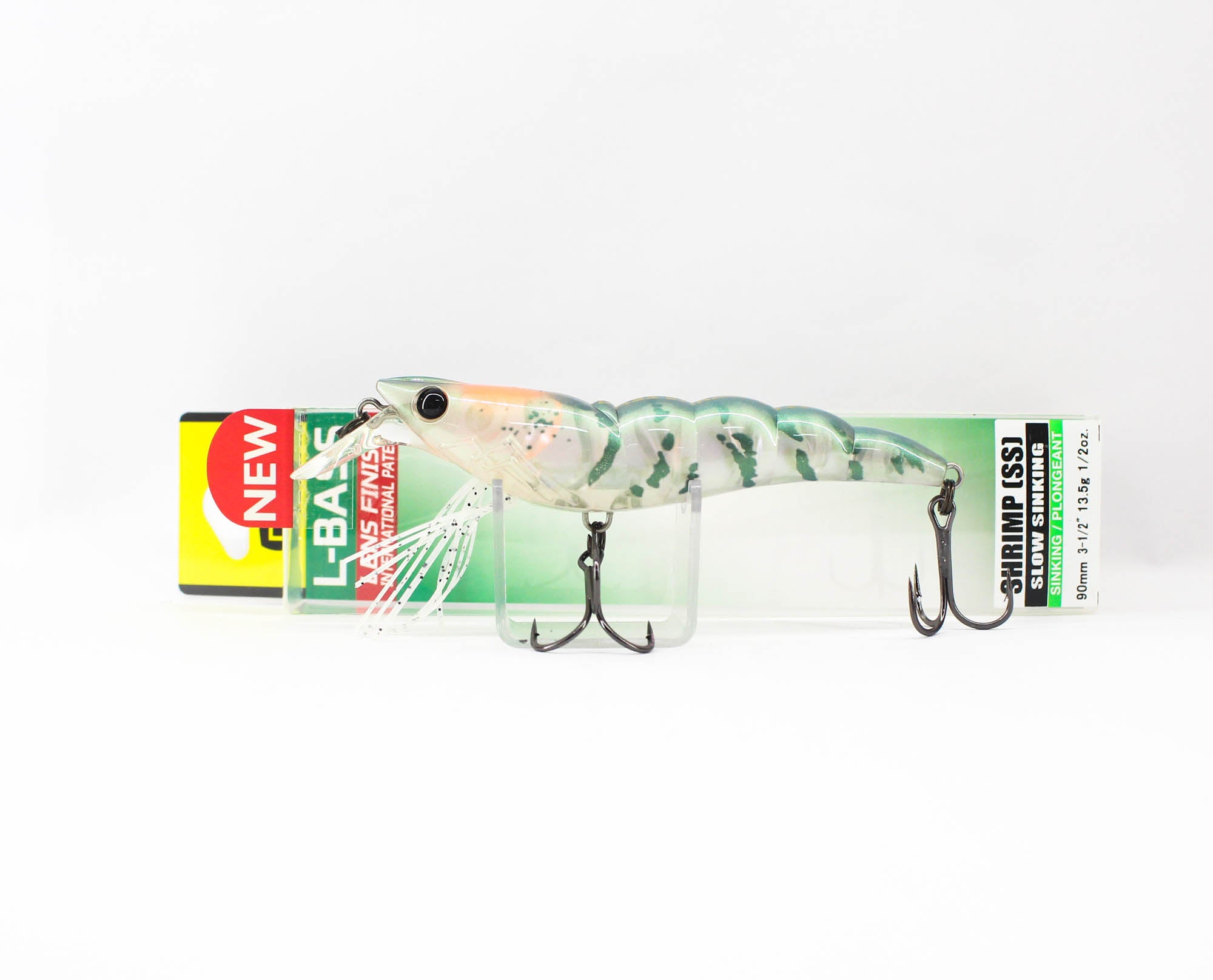 Yo Zuri Duel L Bass Shrimp 90SS Sinking Lure F1240-MEB (5051)
