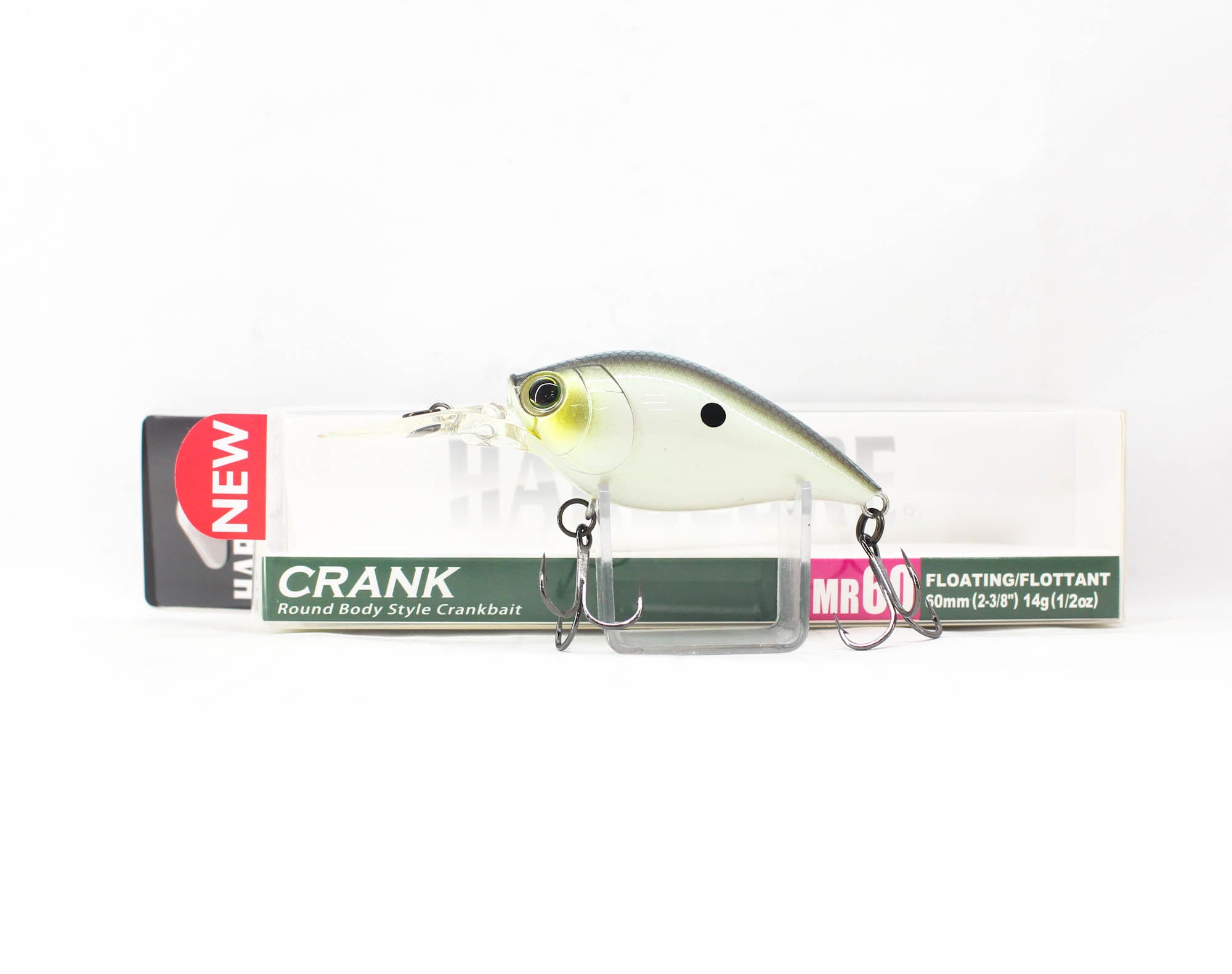 Yo Zuri Duel Hardcore Crank MR 60F Floating Lure R1364-GGZS (5112)