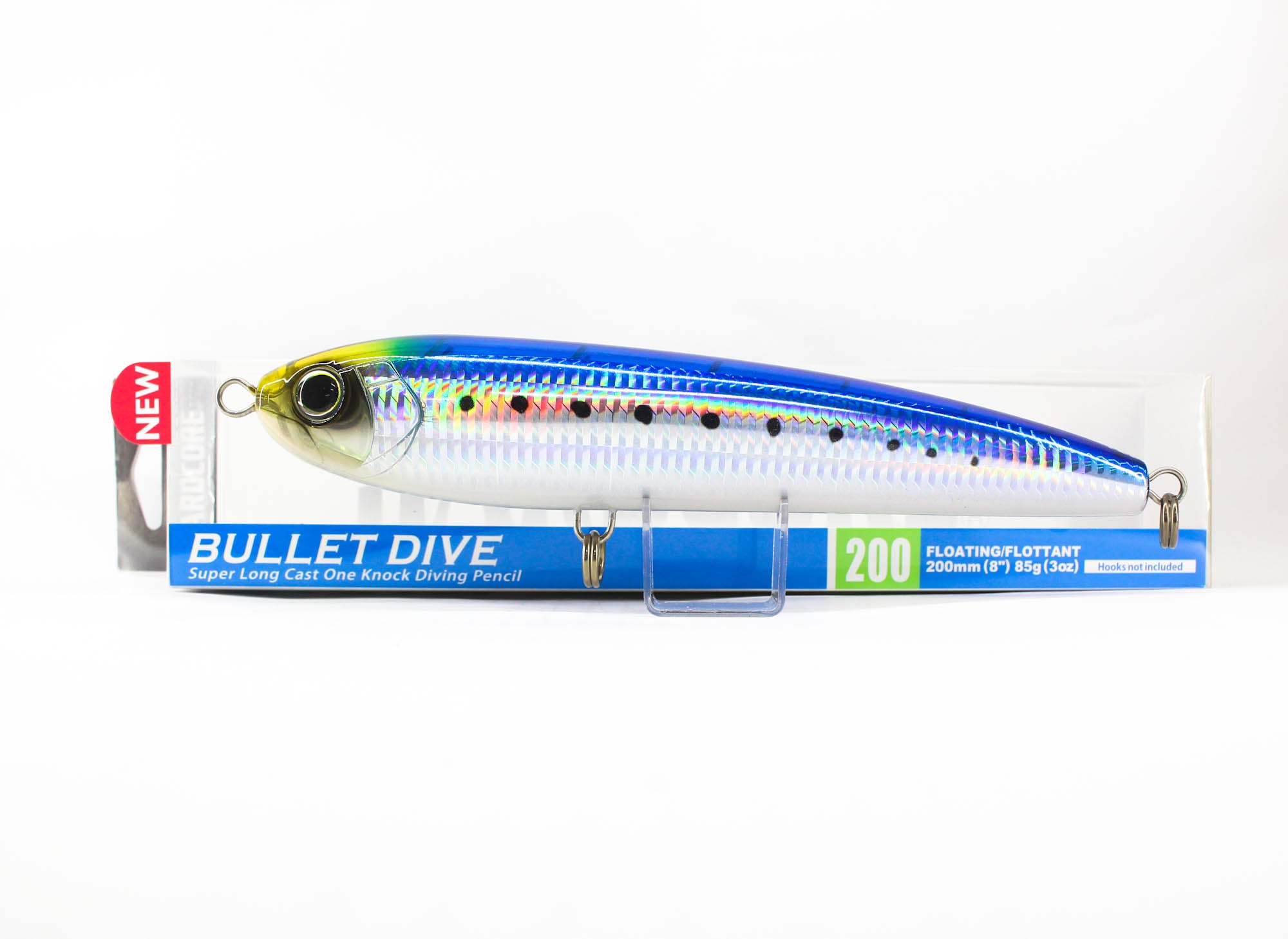 Yo Zuri Duel Hardcore Bullet Dive 200 mm Floating Lure F1241-HIW (5280)