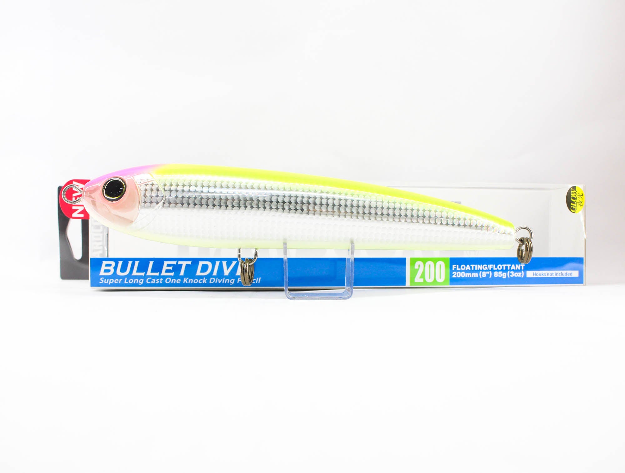 Yo Zuri Duel Hardcore Bullet Dive 200 mm Floating Lure F1241-HLCL (5303)