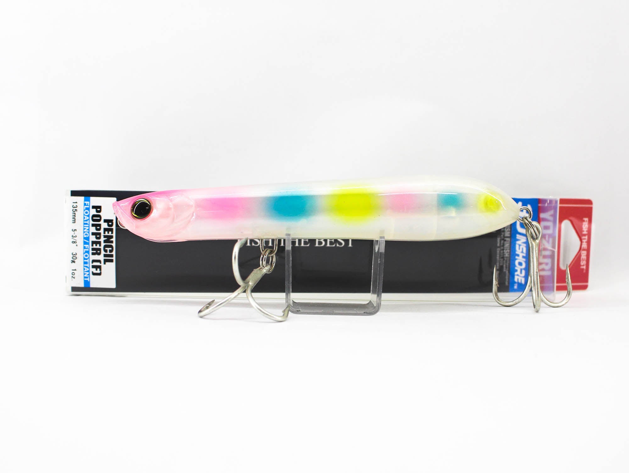 Yo Zuri Duel 3D Inshore Pencil Popper 135 mm Floating Lure R1433-PCA (5471)