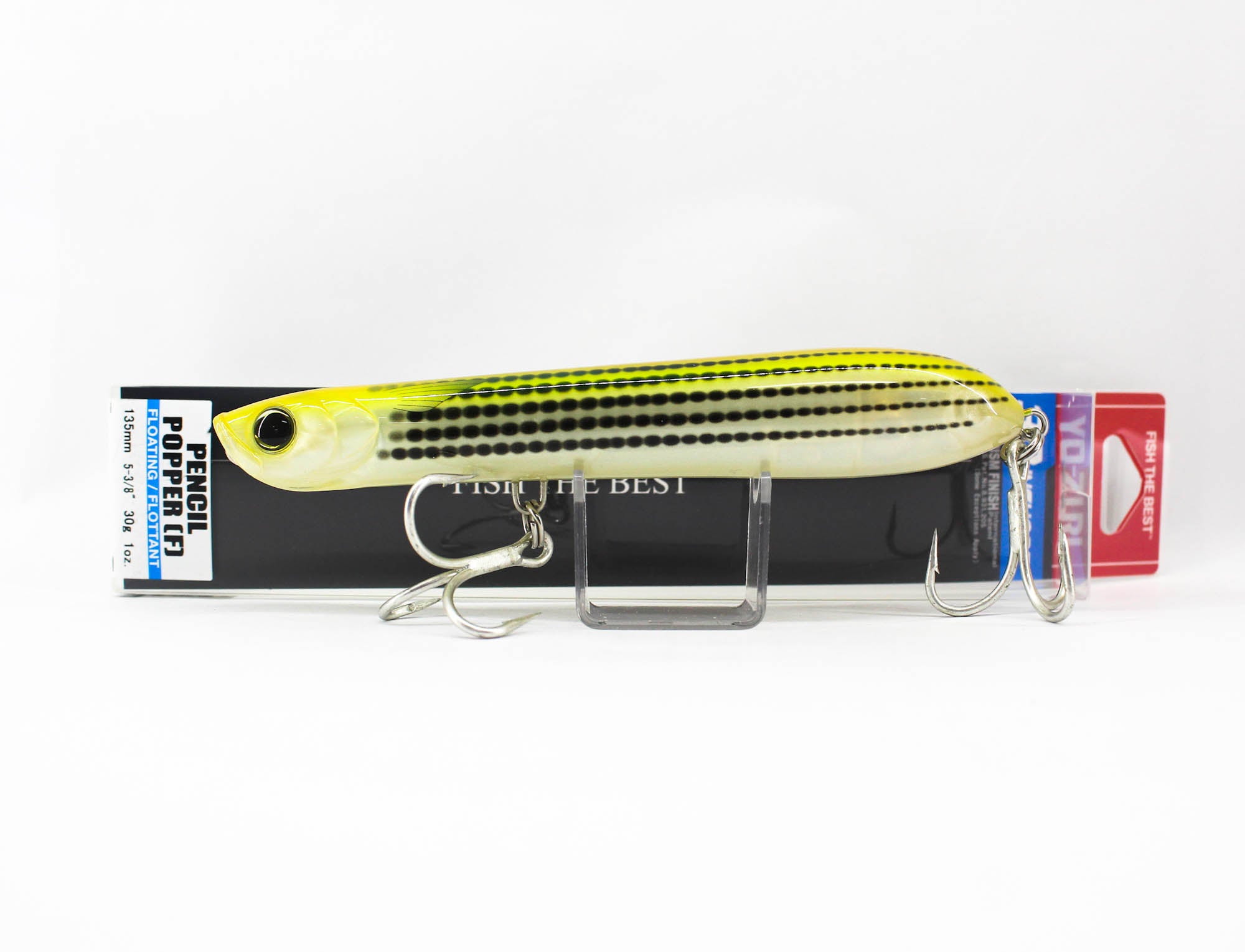 Yo Zuri Duel 3D Inshore Pencil Popper 135 mm Floating Lure R1433-YMT (5488)