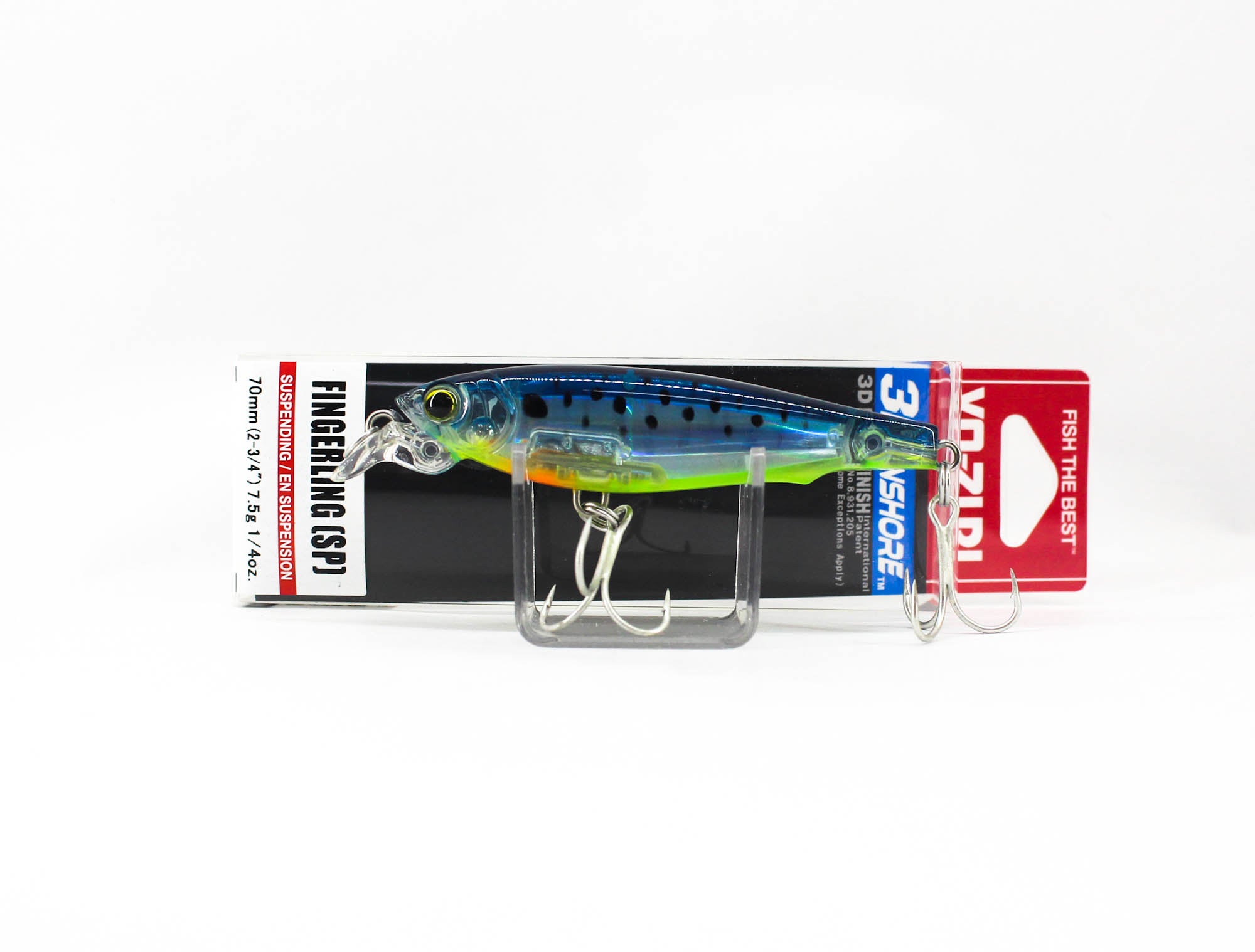 Yo Zuri Duel 3D Inshore Fingerling 70SP Suspend Lure R1409-MDG (5501)