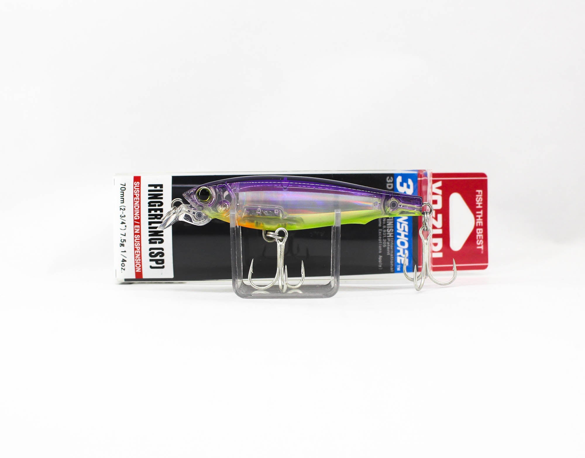 Yo Zuri Duel 3D Inshore Fingerling 70SP Suspend Lure R1409-V (5525)