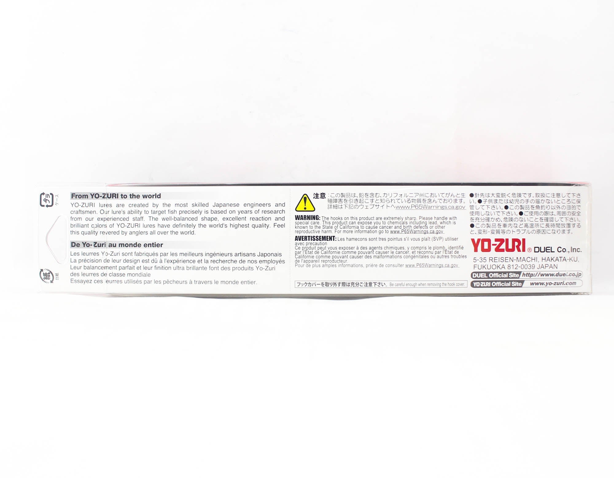 Yo Zuri Hydro Minnow Long Cast 170 mm Floating Lure R1323-HSE (5587)
