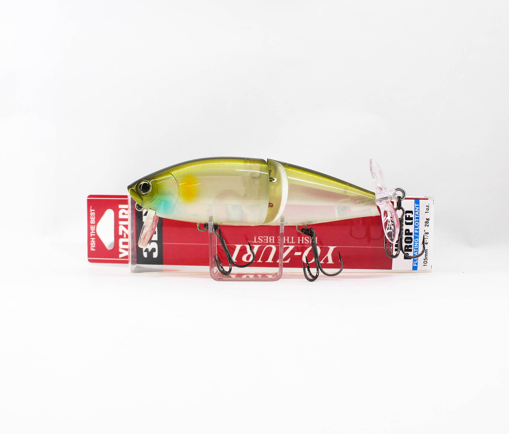 Yo Zuri 3DB Wake Prop 105F Floating Lure R1476-GSAY (5921)