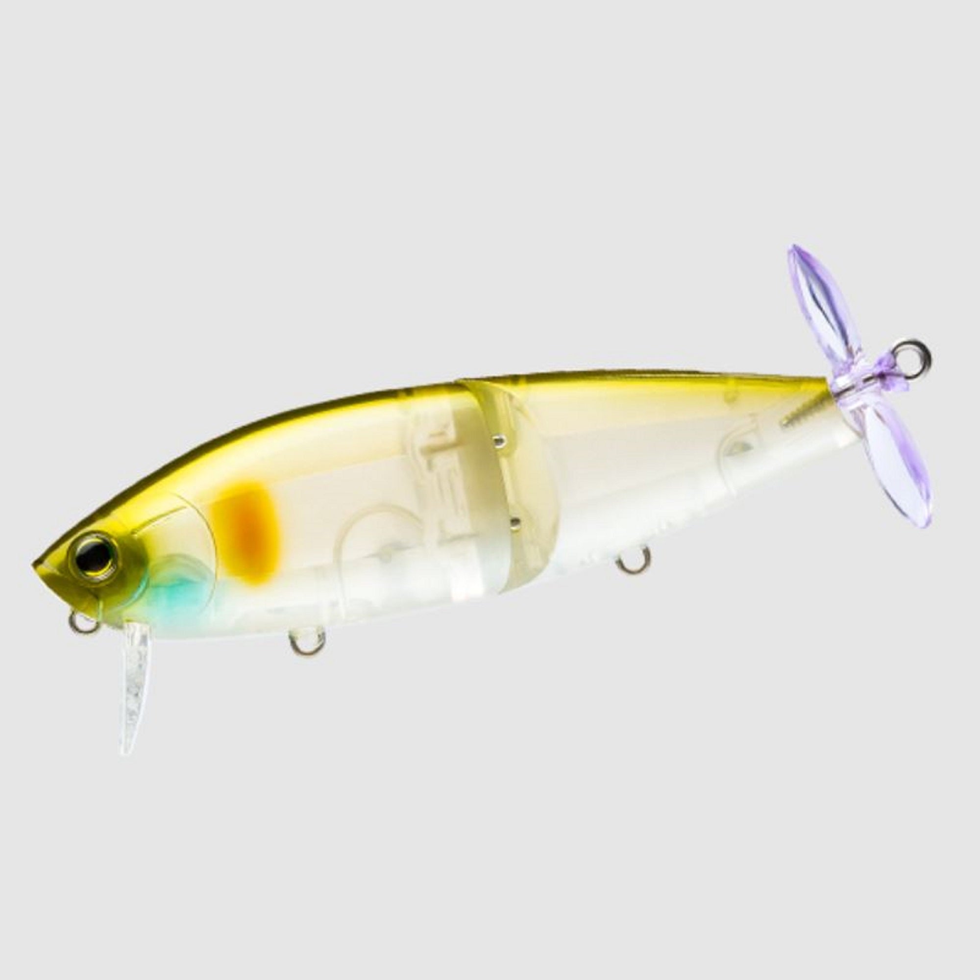 Yo Zuri 3DB Wake Prop 105F Floating Lure R1476-GSAY (5921)