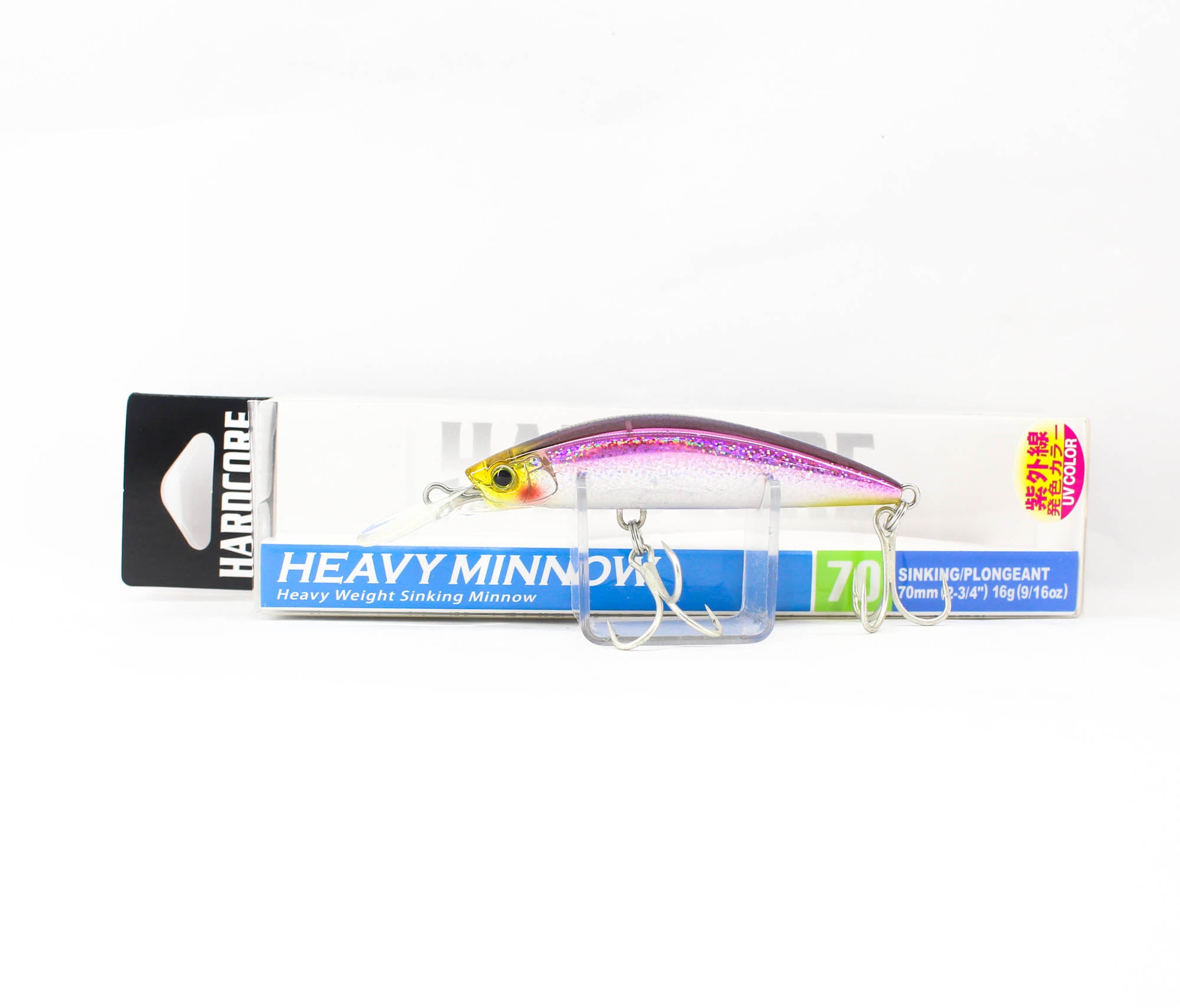 Yo Zuri Duel Hardcore 70S Heavy Sinking Minnow Lure F1188-HKVK (7079)