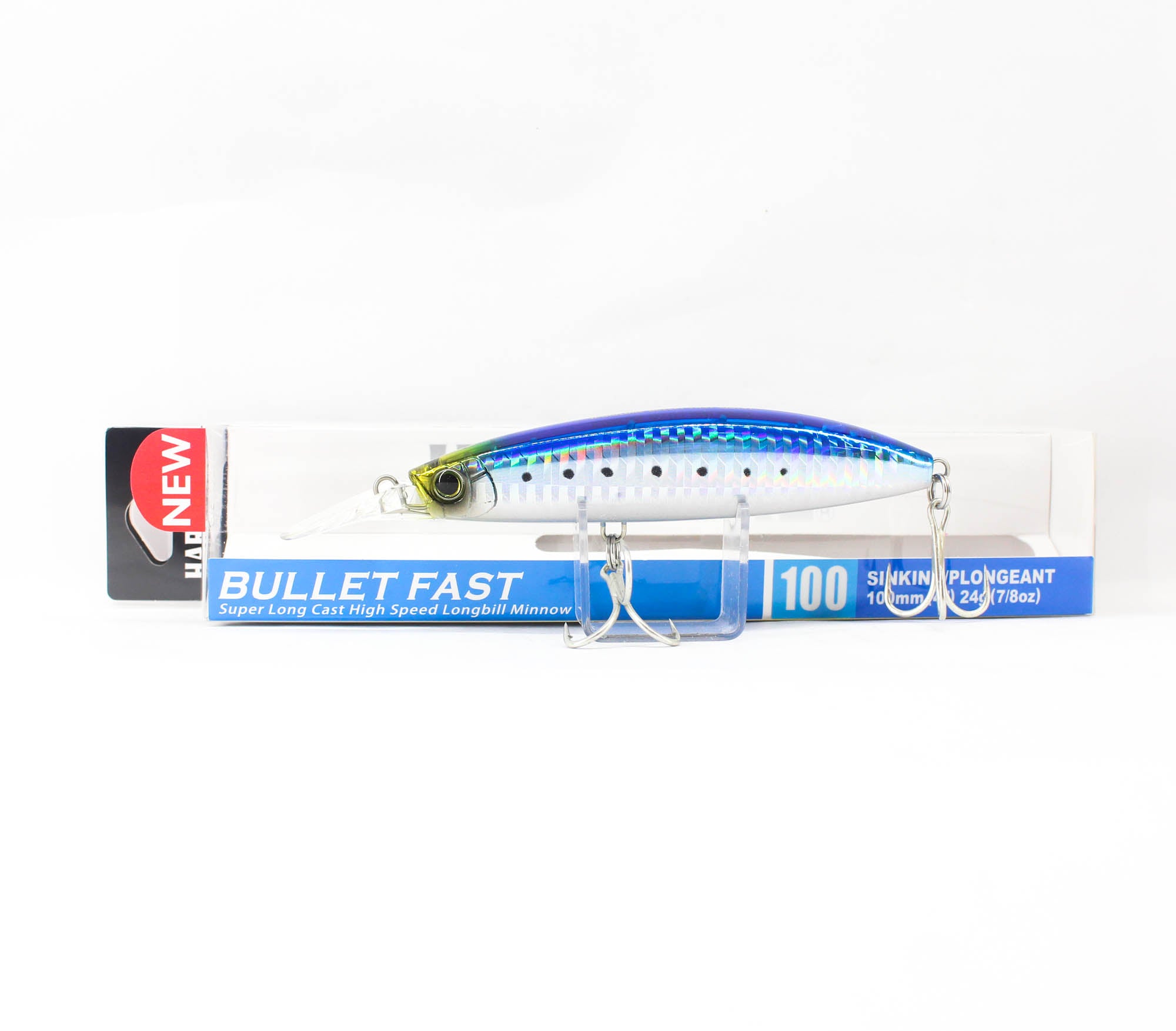 Yo Zuri Duel Hardcore Bullet Fast 100 mm Sinking Lure F1242-HIW (7406)