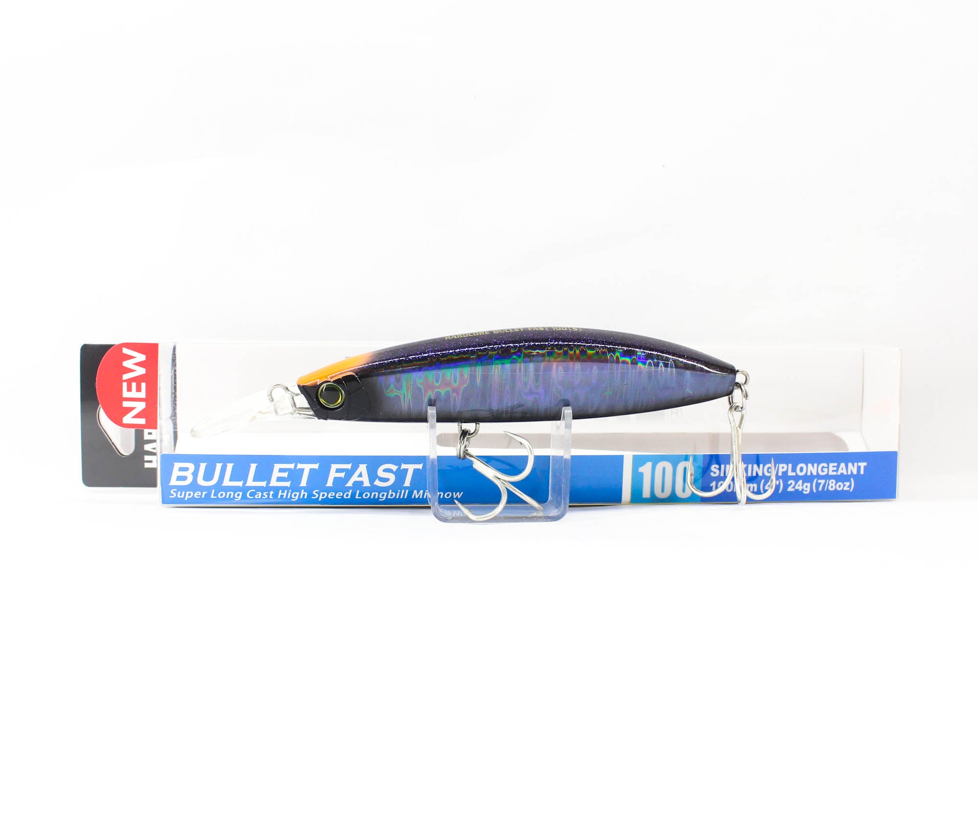 Yo Zuri Duel Hardcore Bullet Fast 100 mm Sinking Lure F1242-HSBL (7444)